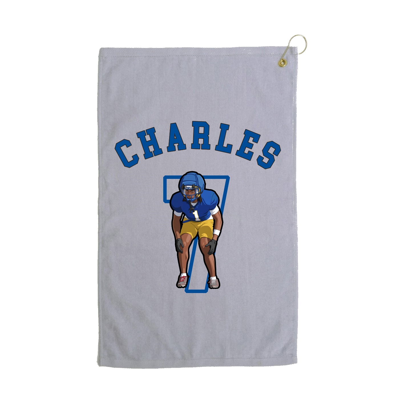 Golf Towel — Shirsey Arch in Grey