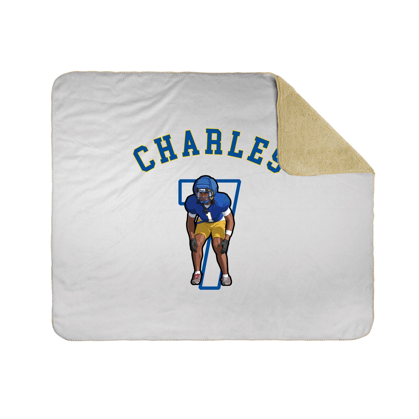 Throw Blanket — Shirsey Arch in White