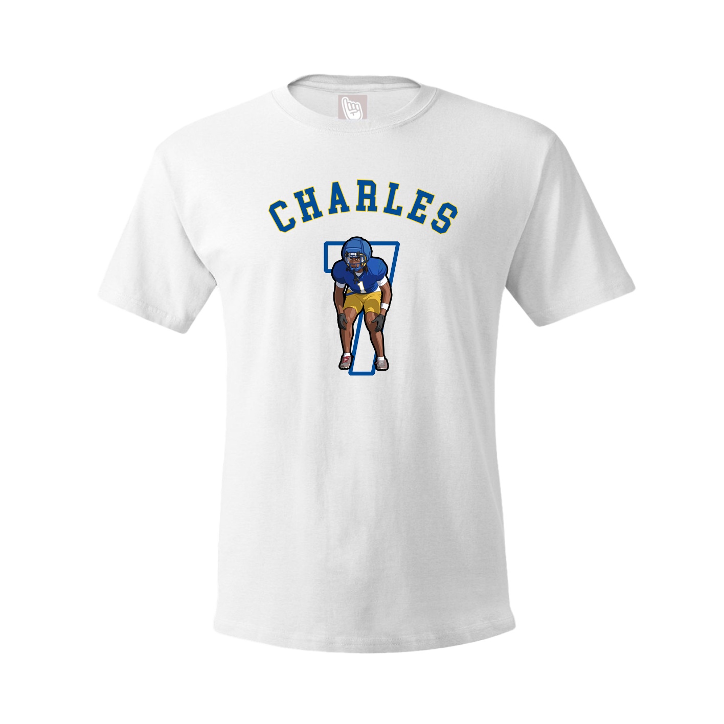 Youth Tee — Shirsey Arch in White