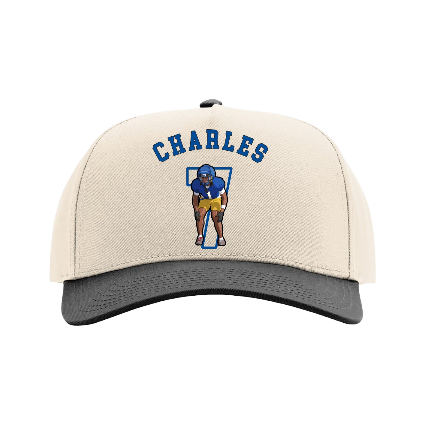 Full Fabric Five-Panel Champ Cap