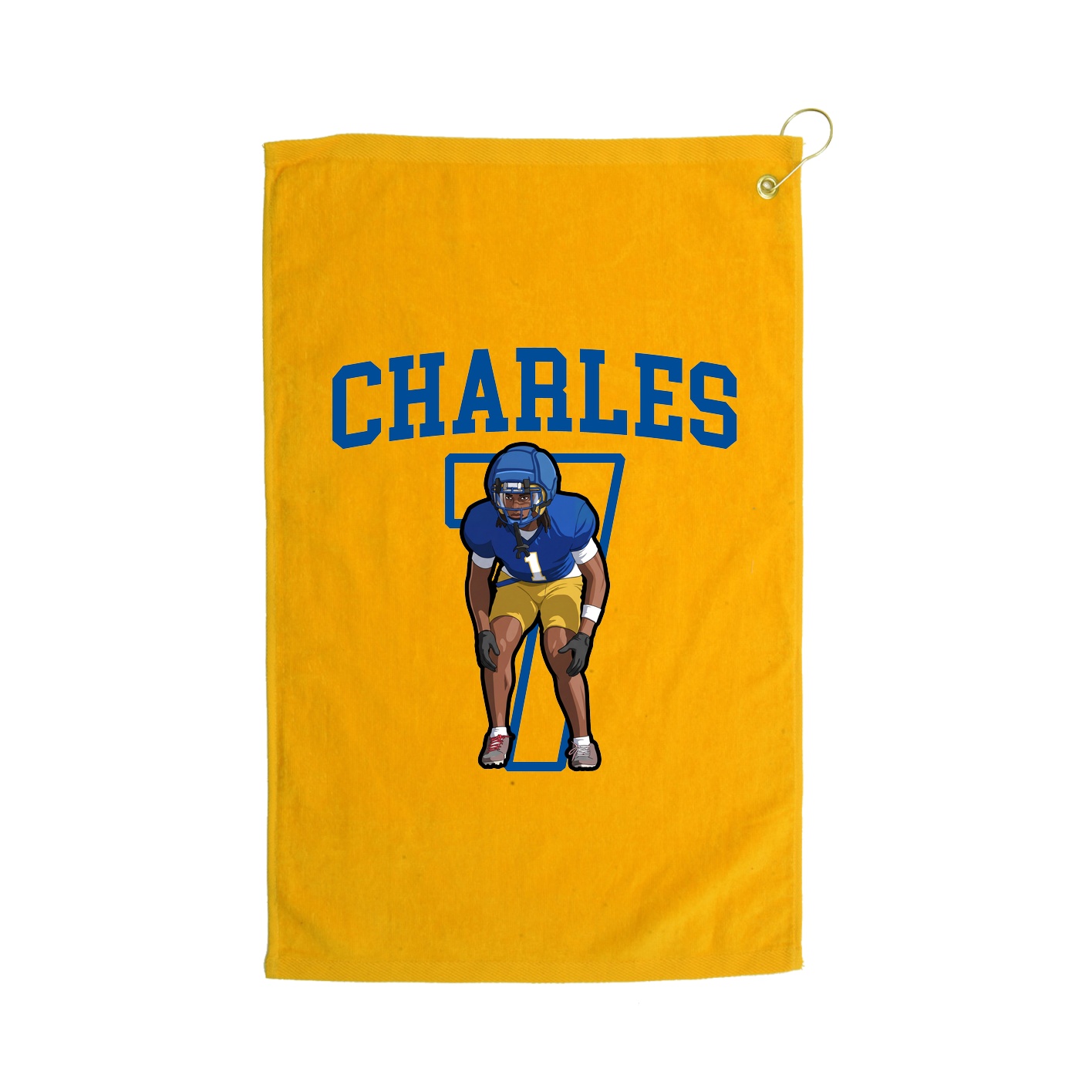 Golf Towel — Shirsey in Gold