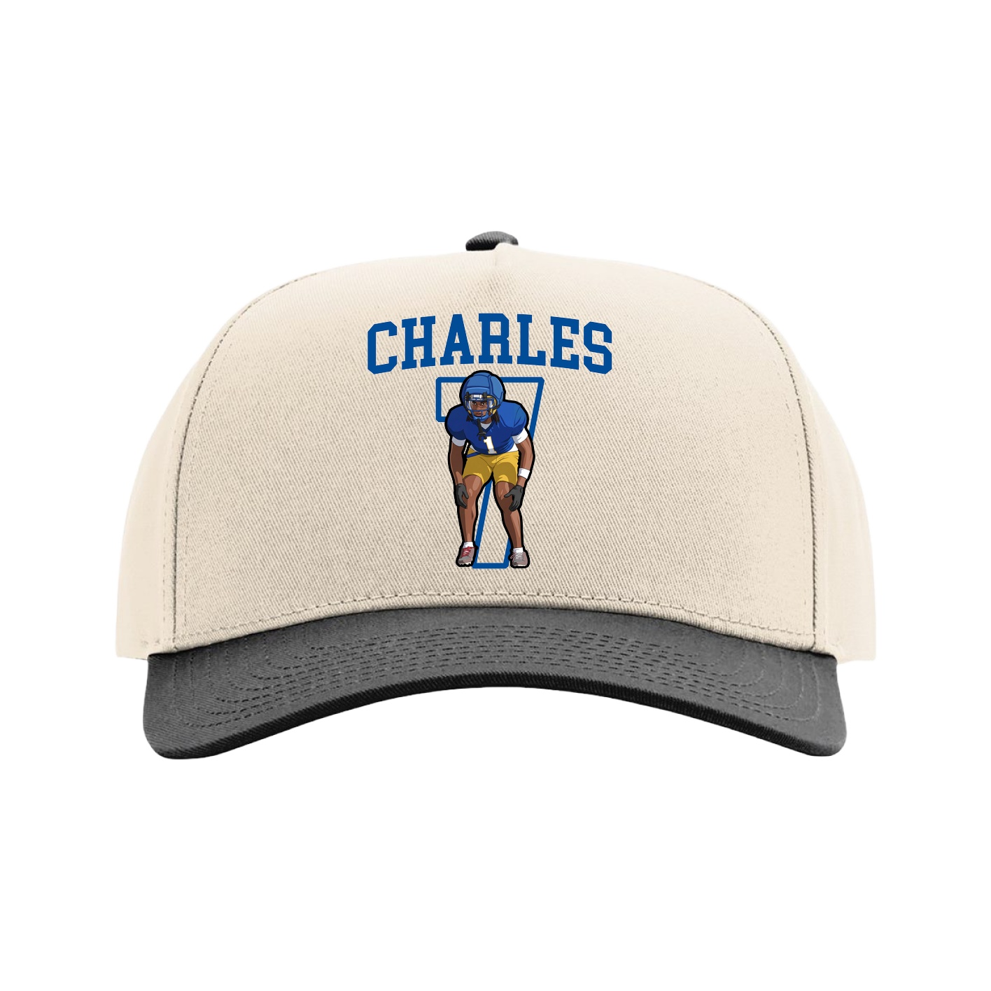 Full Fabric Five-Panel Champ Cap