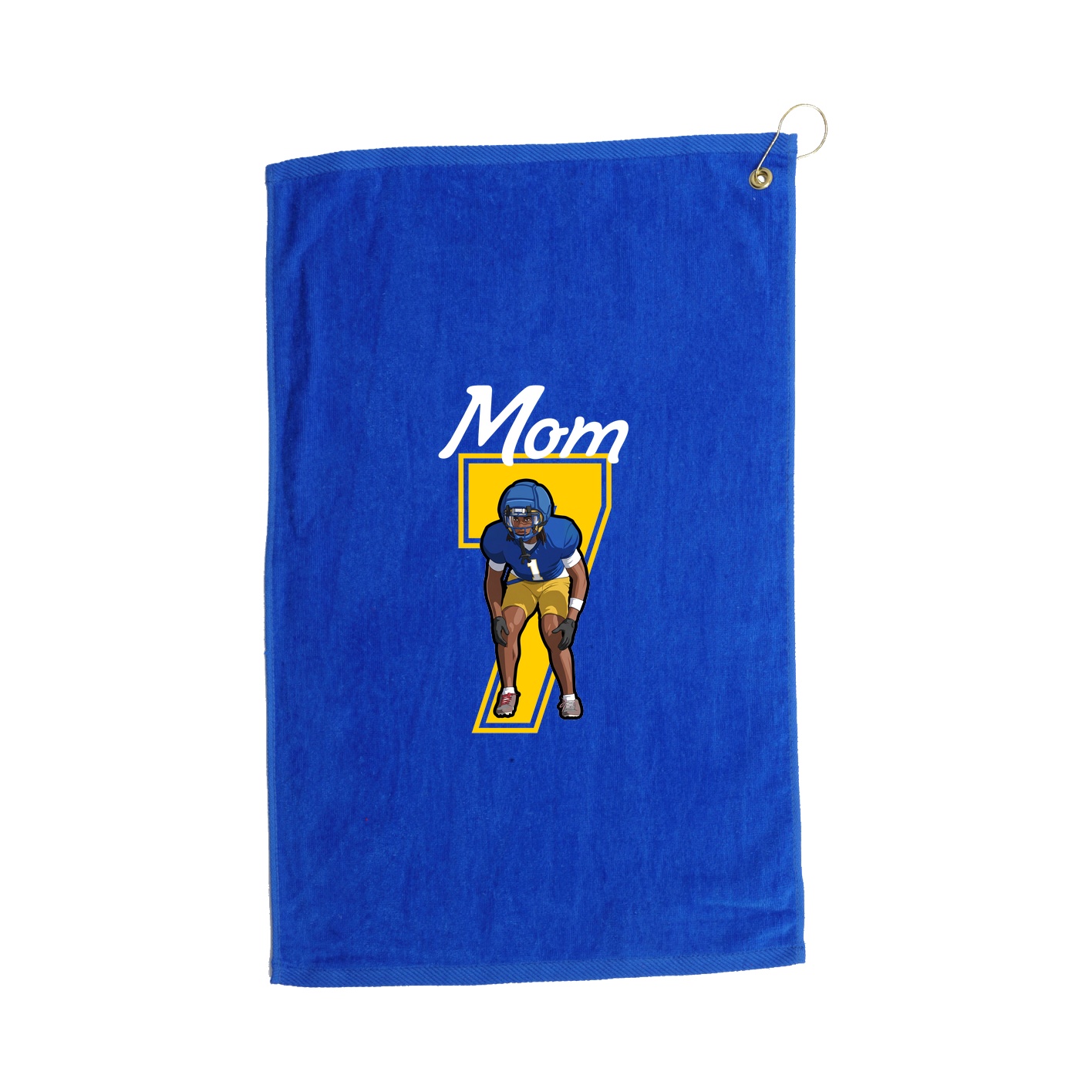 Golf Towel — Mothers Day Shirsey in Royal