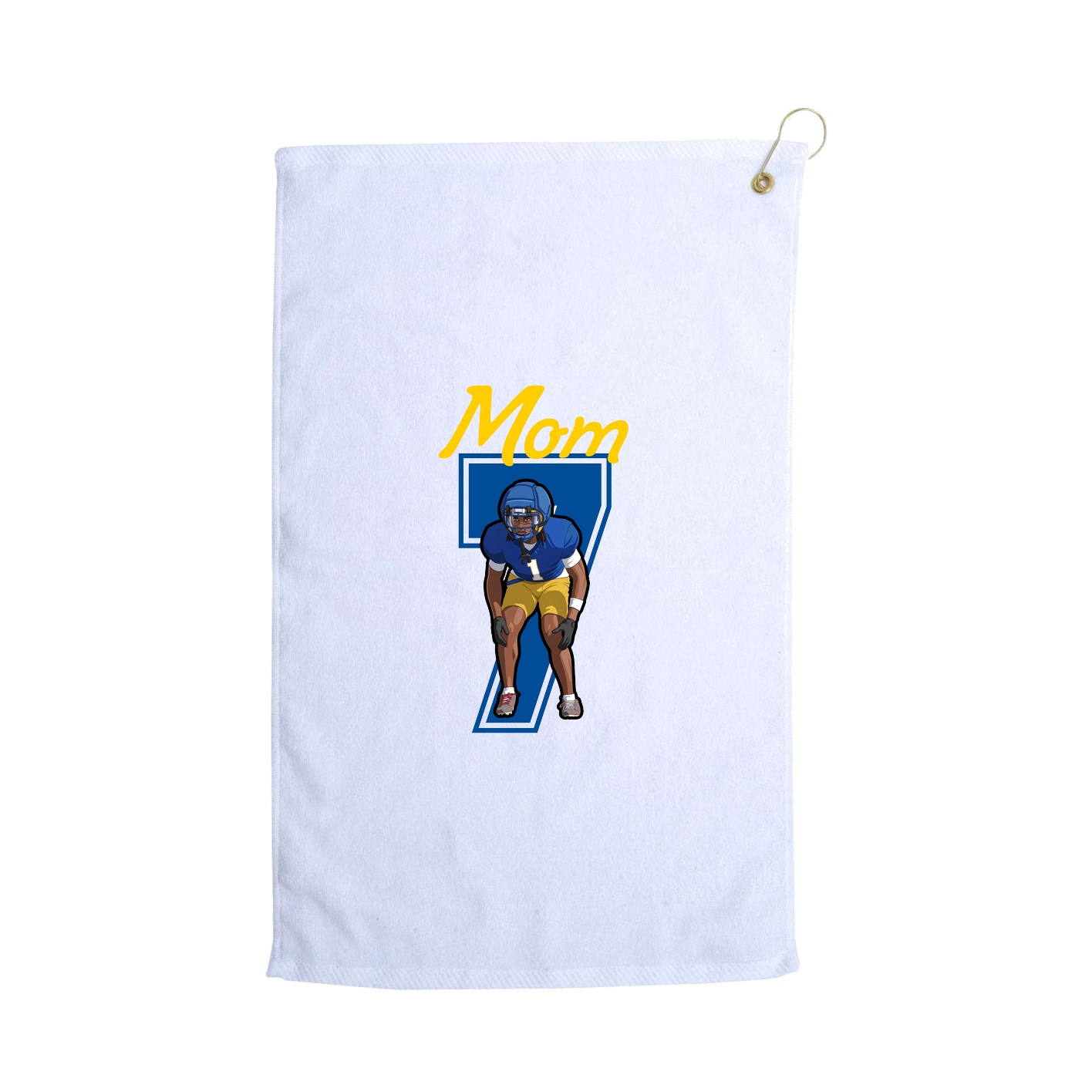 Golf Towel — Mothers Day Shirsey in White