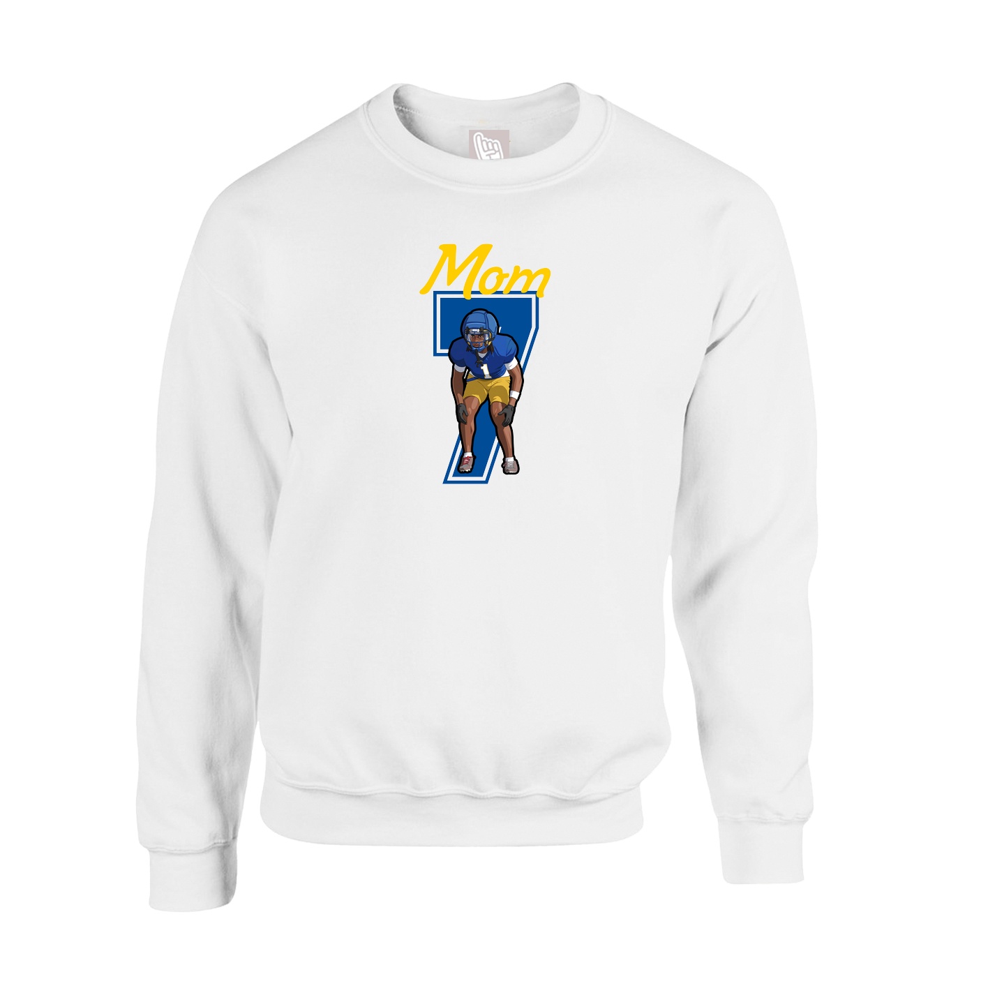 Fleece Crew — Mothers Day Shirsey in White