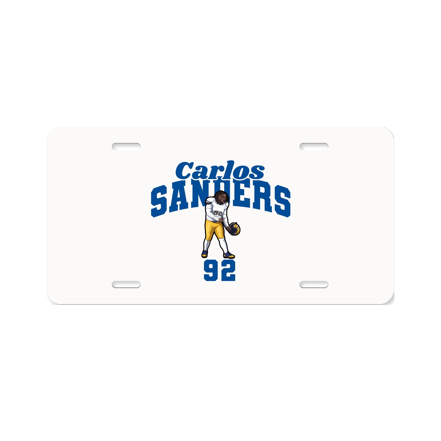 License Plate — Signature Arch in Classic
