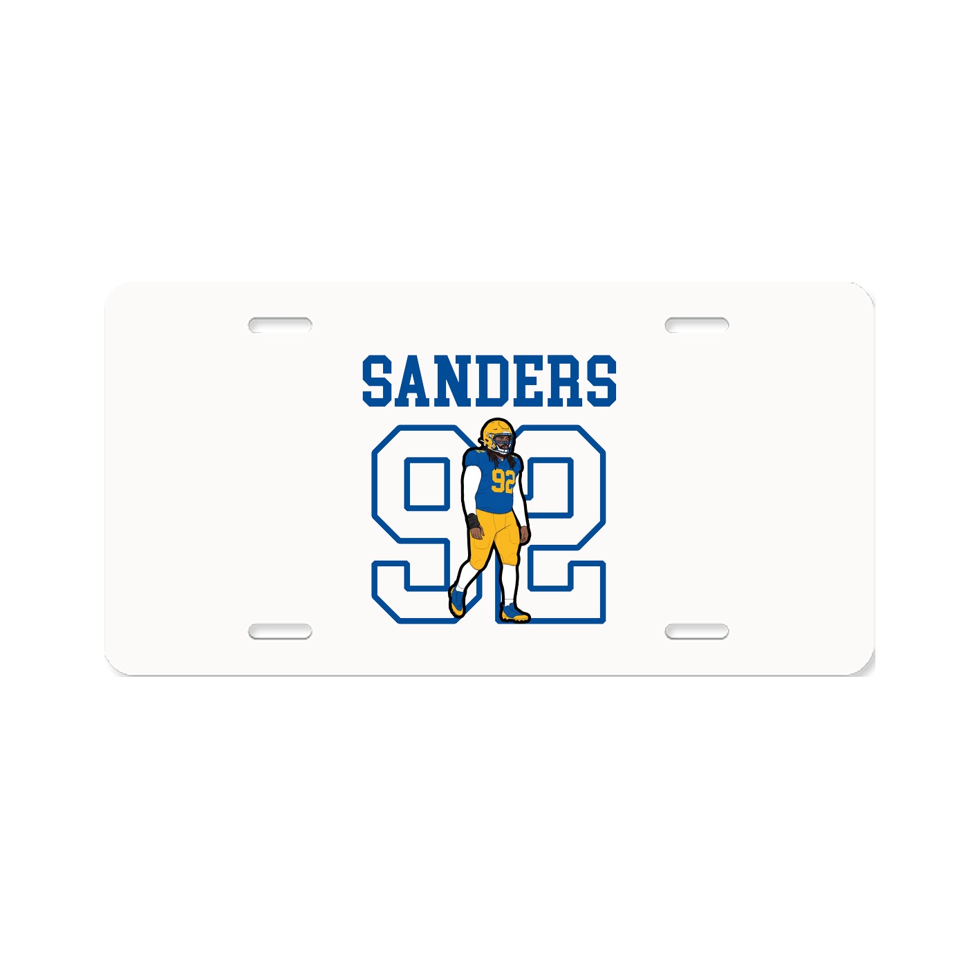 License Plate — Shirsey in Classic