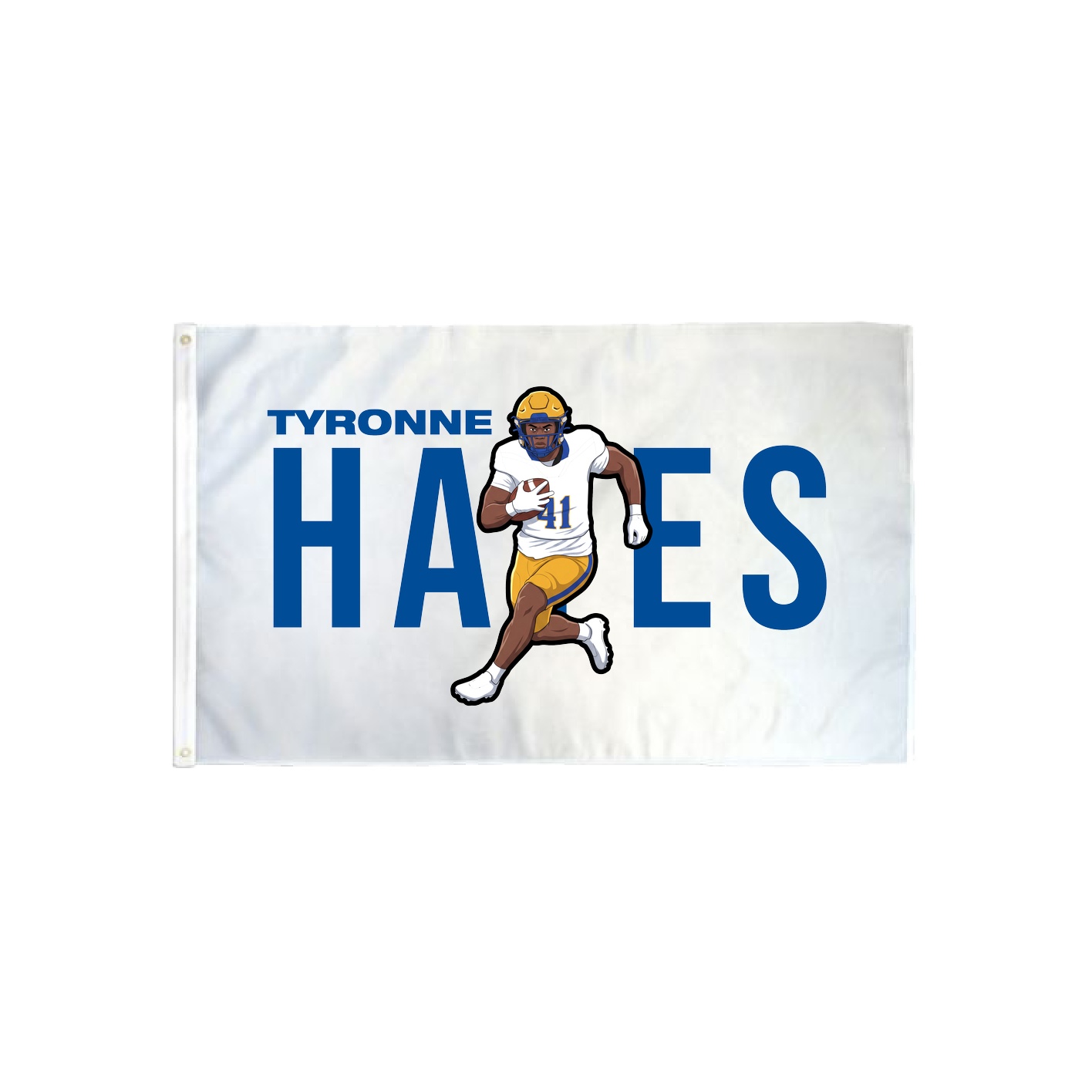 3x5 Flag — Player Name in Classic