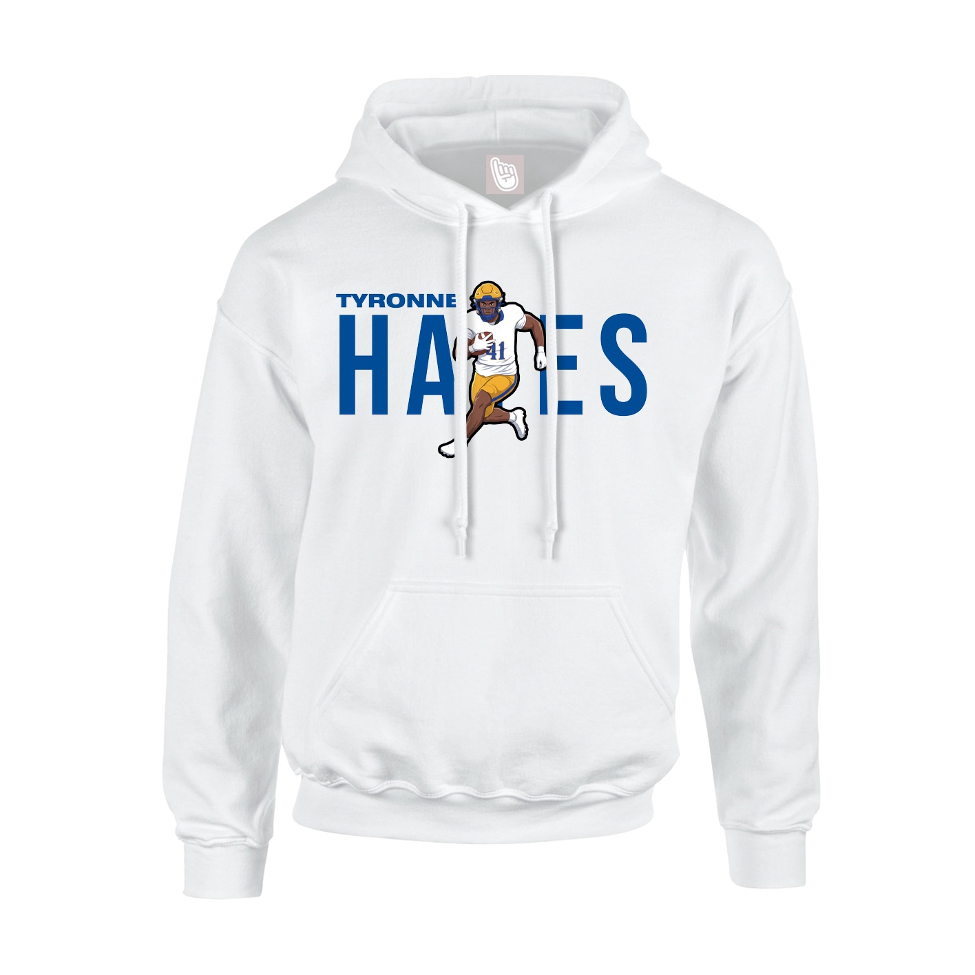 Hoodie — Player Name in White