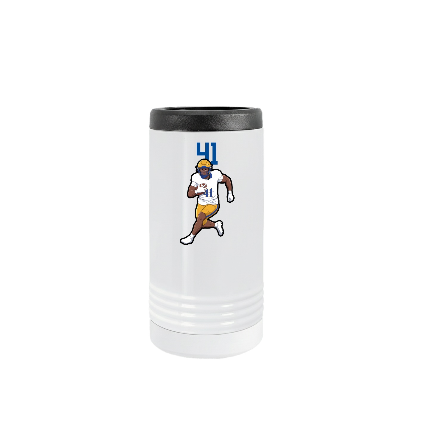 Slim Beverage Holder — Number Top in White