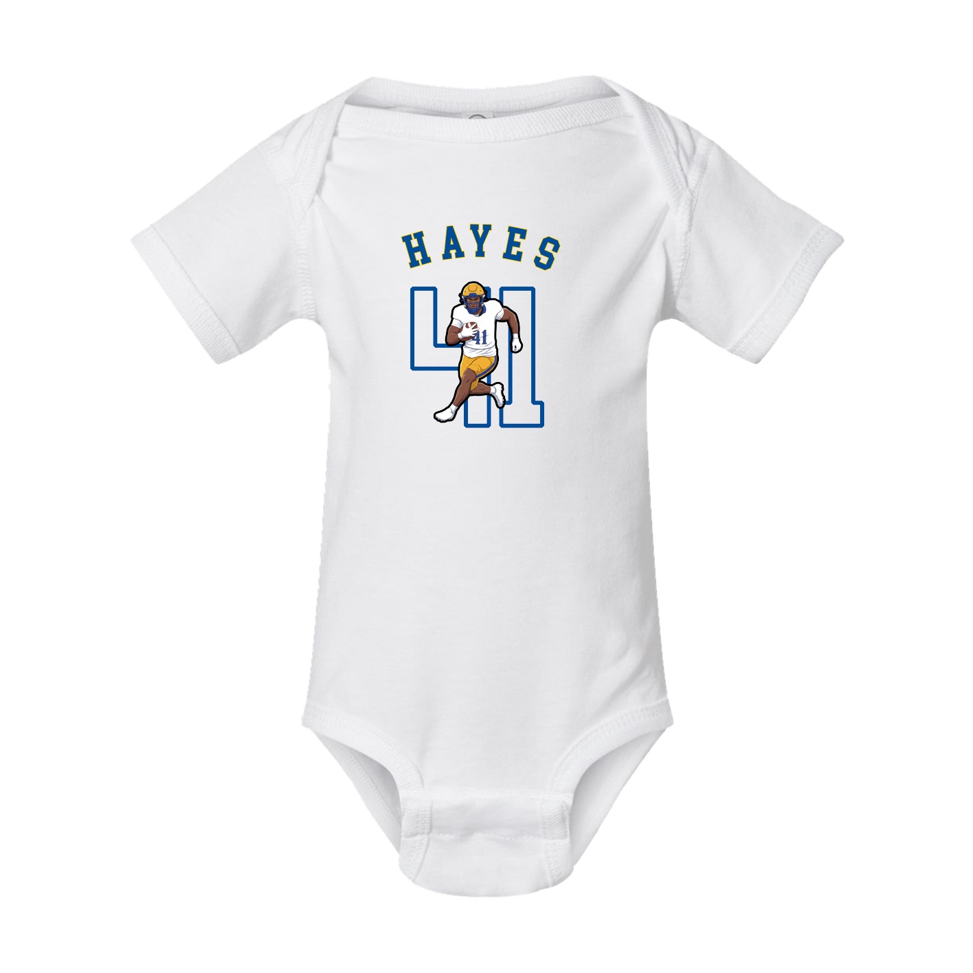 Baby Onesie — Shirsey Arch in White