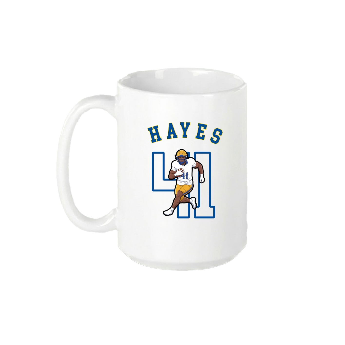 15oz Coffee Mug — Shirsey Arch in White
