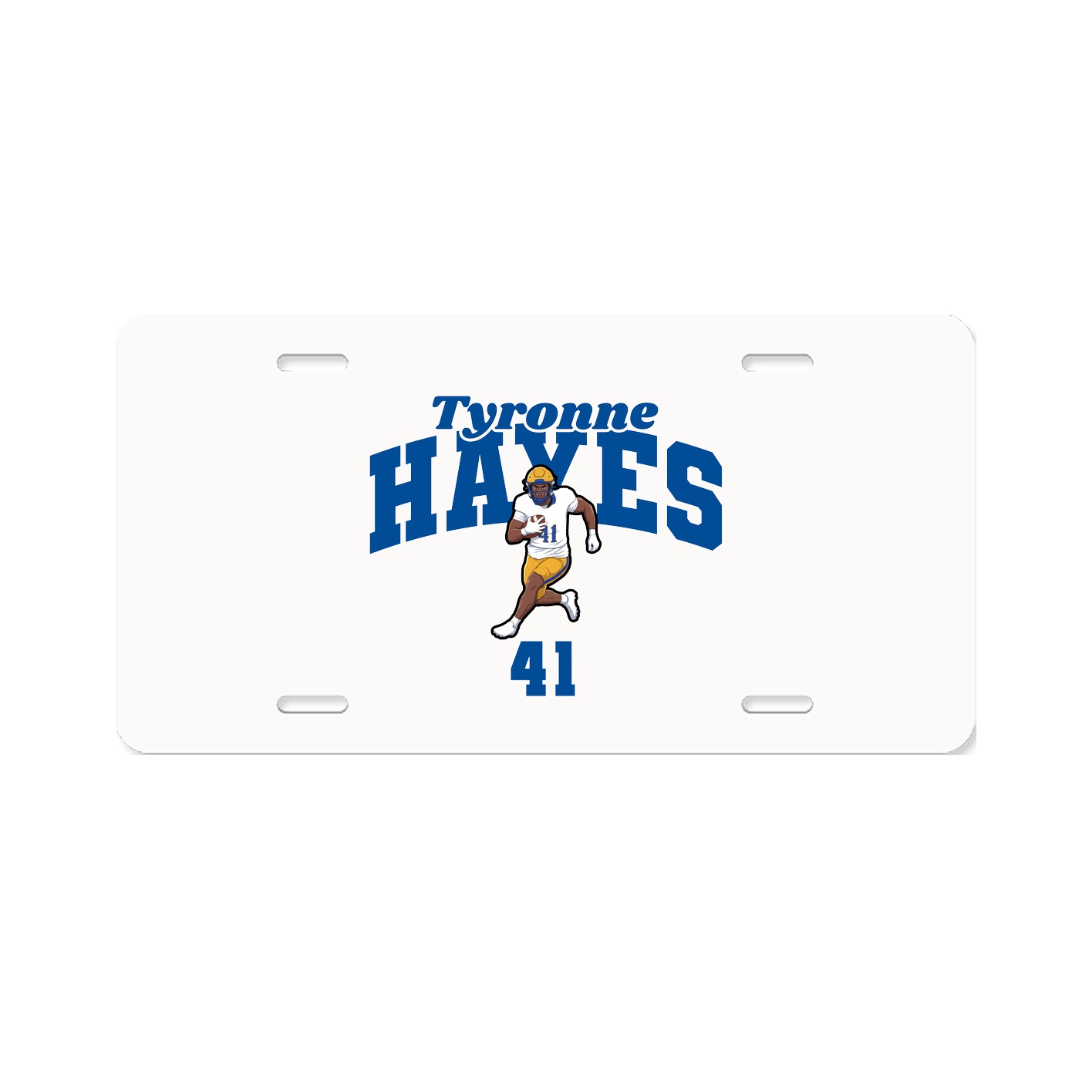 License Plate — Signature Arch in Classic