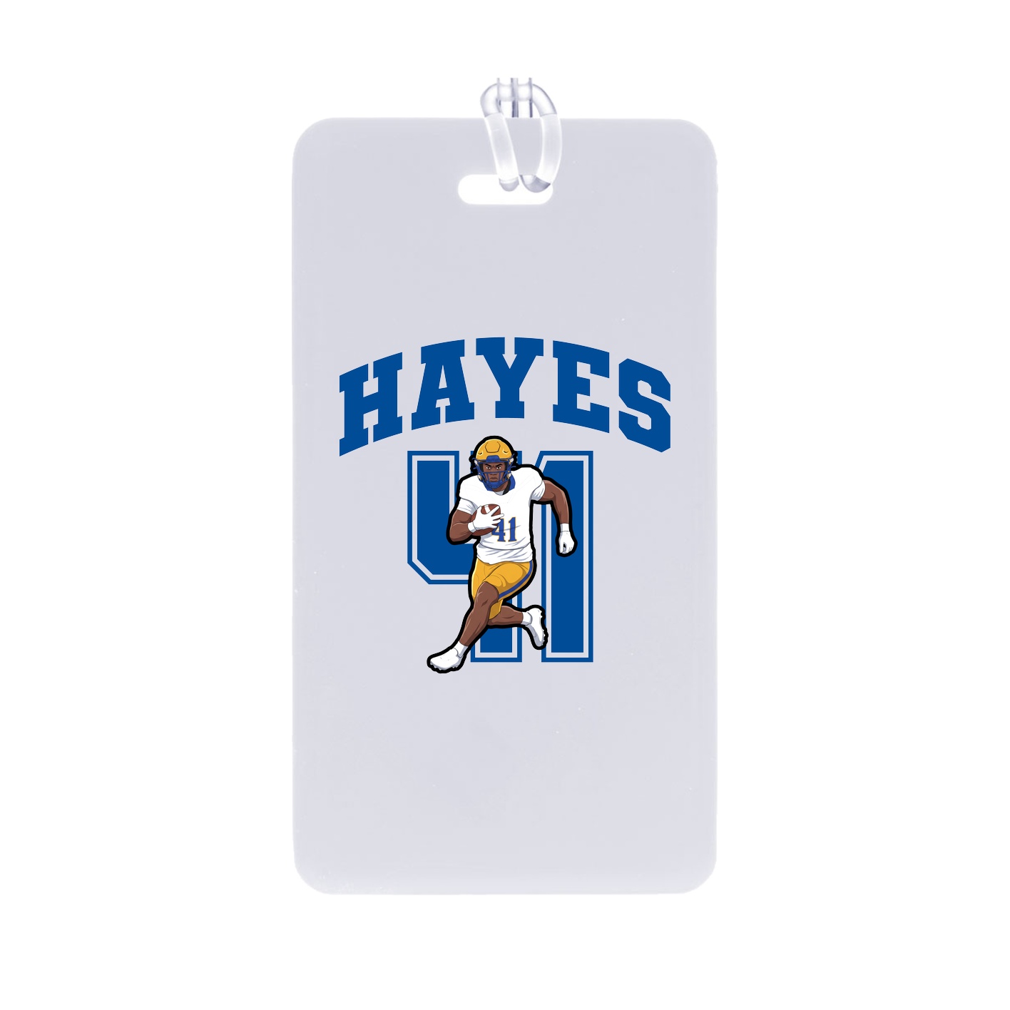 Bag Tag — Number in Classic