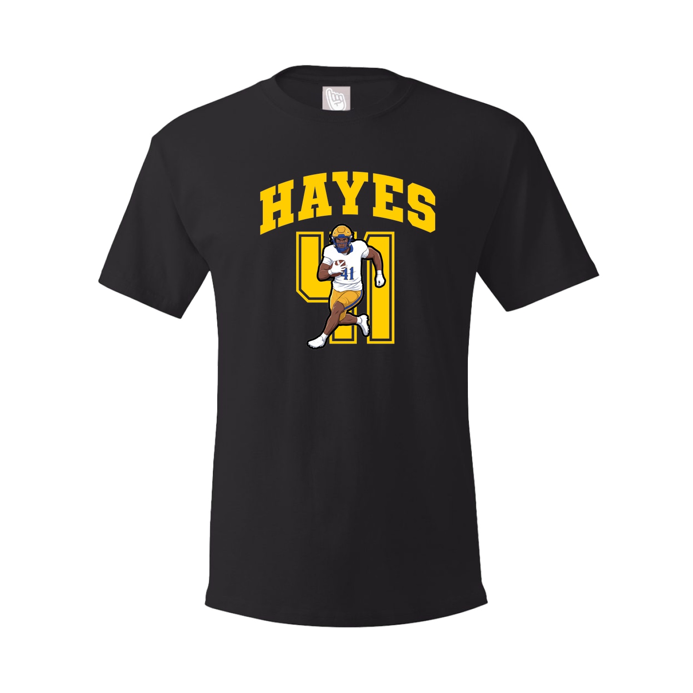 Youth Tee — Number in Black