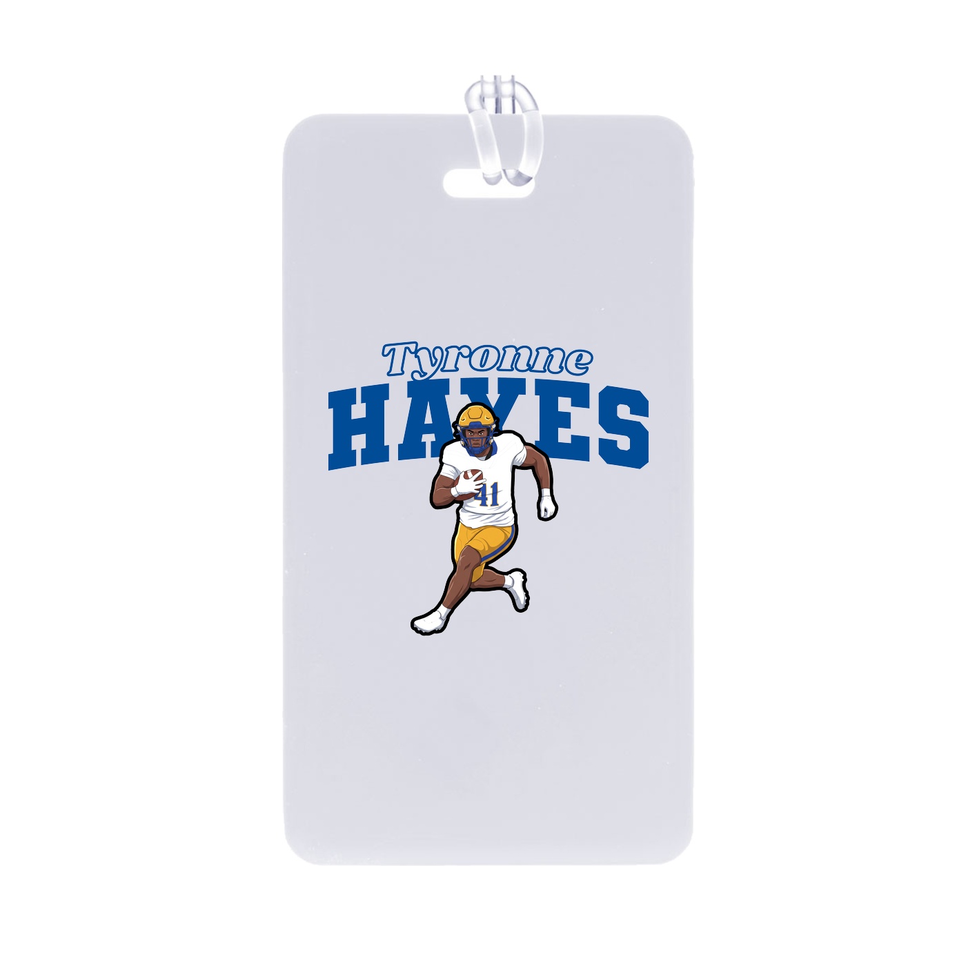 Bag Tag — Name Arch in Classic