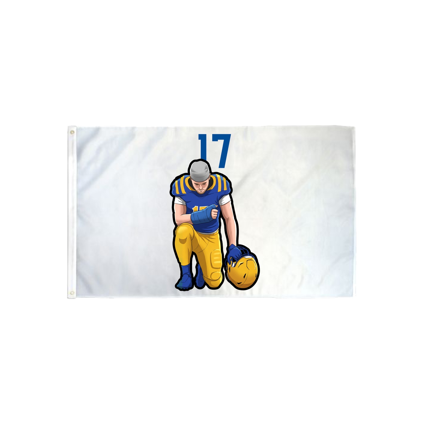 3x5 Flag — Number Top in Classic