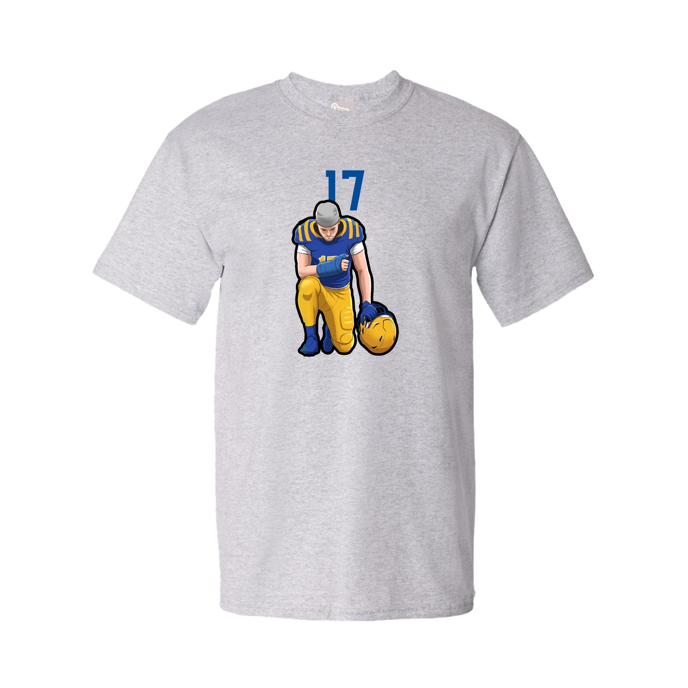 Tee — Number Top in Grey