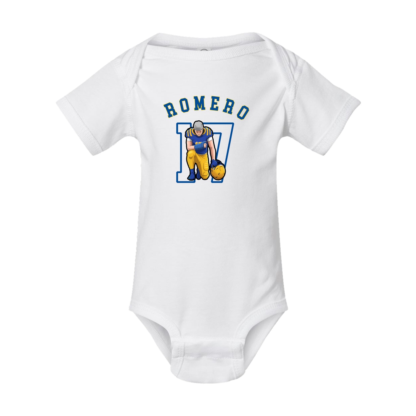 Baby Onesie — Shirsey Arch in White