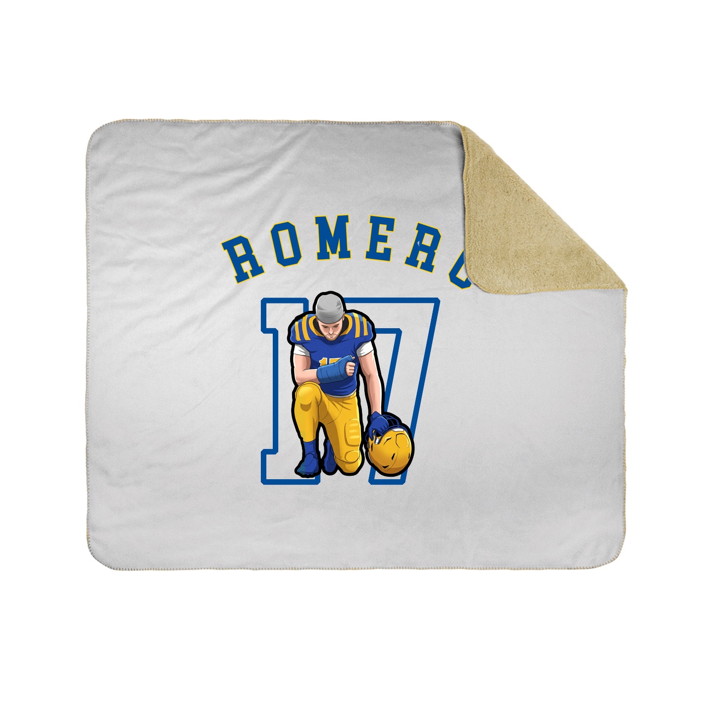 Throw Blanket — Shirsey Arch in White