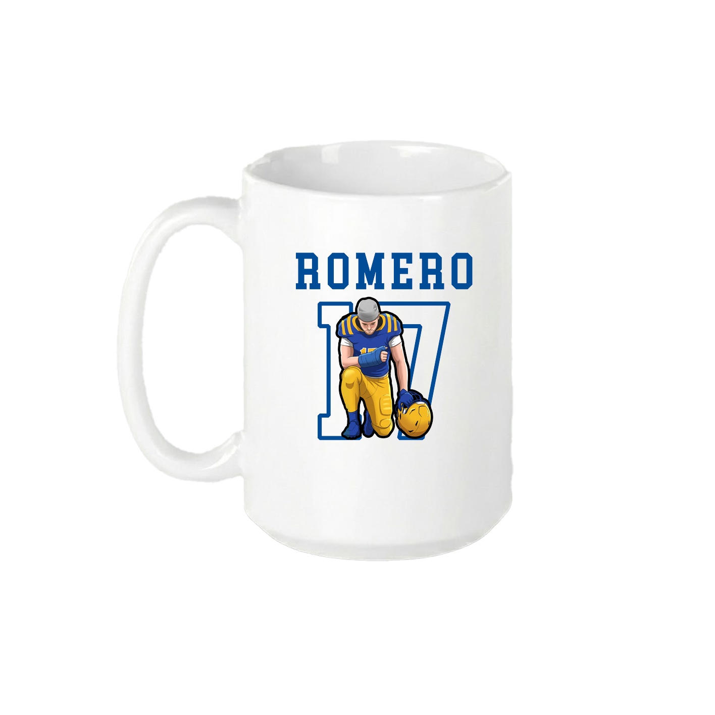 15oz Coffee Mug — Shirsey in White