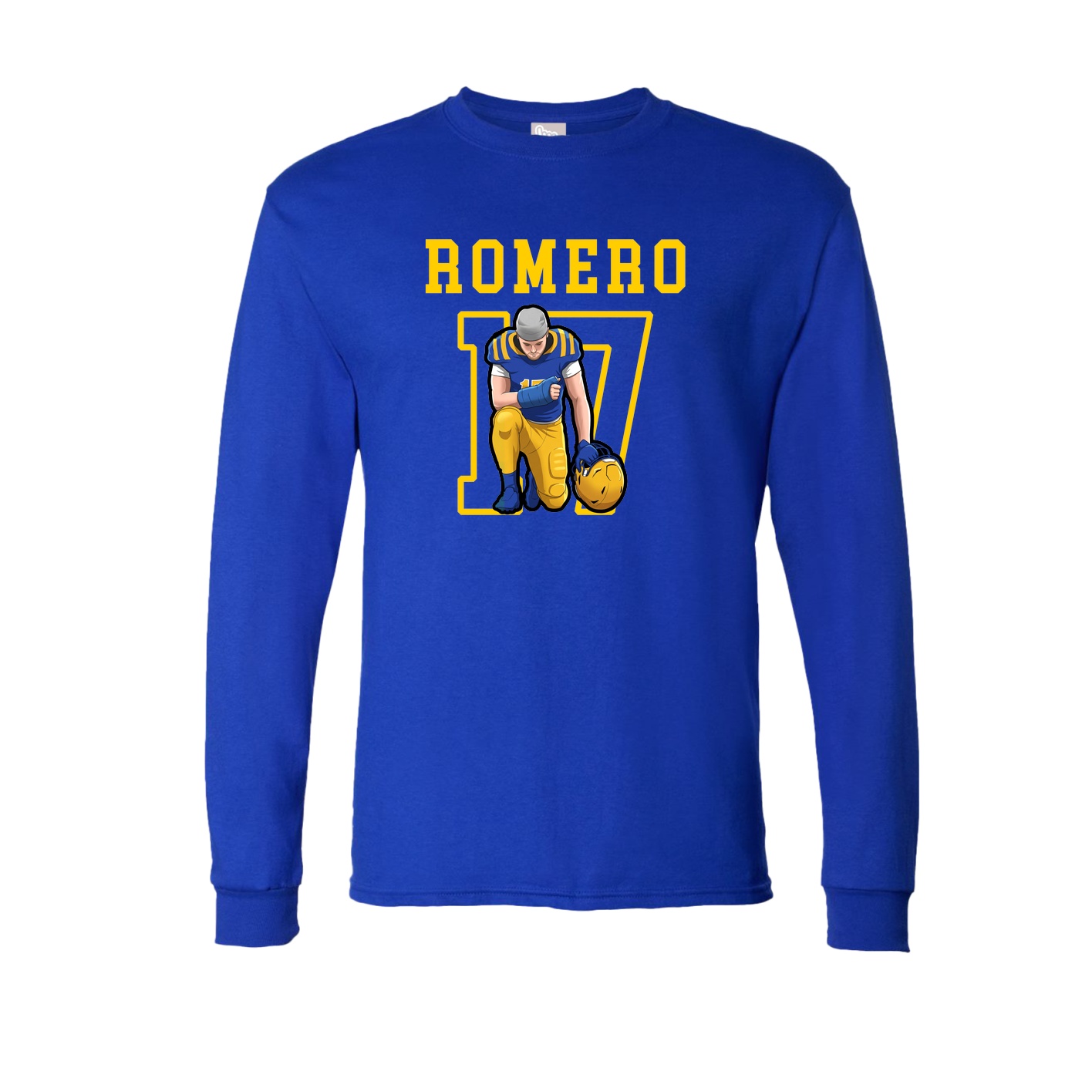 Long Sleeve Tee — Shirsey in Royal