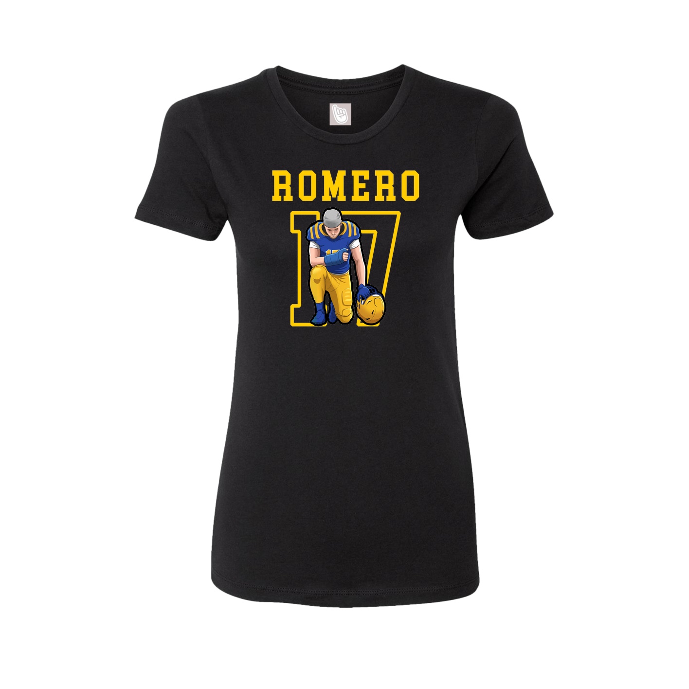 Fitted Women's Tee — Shirsey in Black