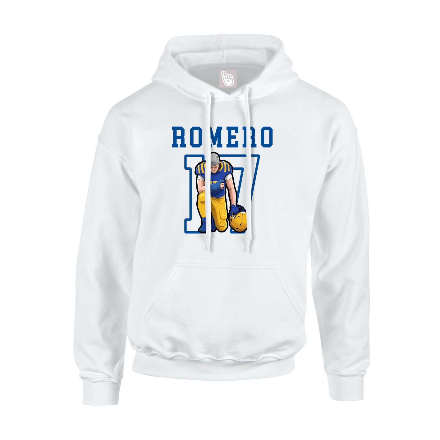 Youth Hoodie — Shirsey in White