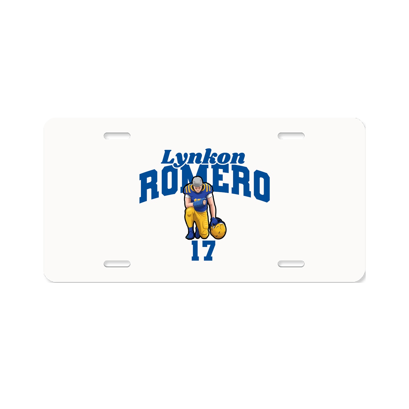 License Plate — Signature Arch in Classic