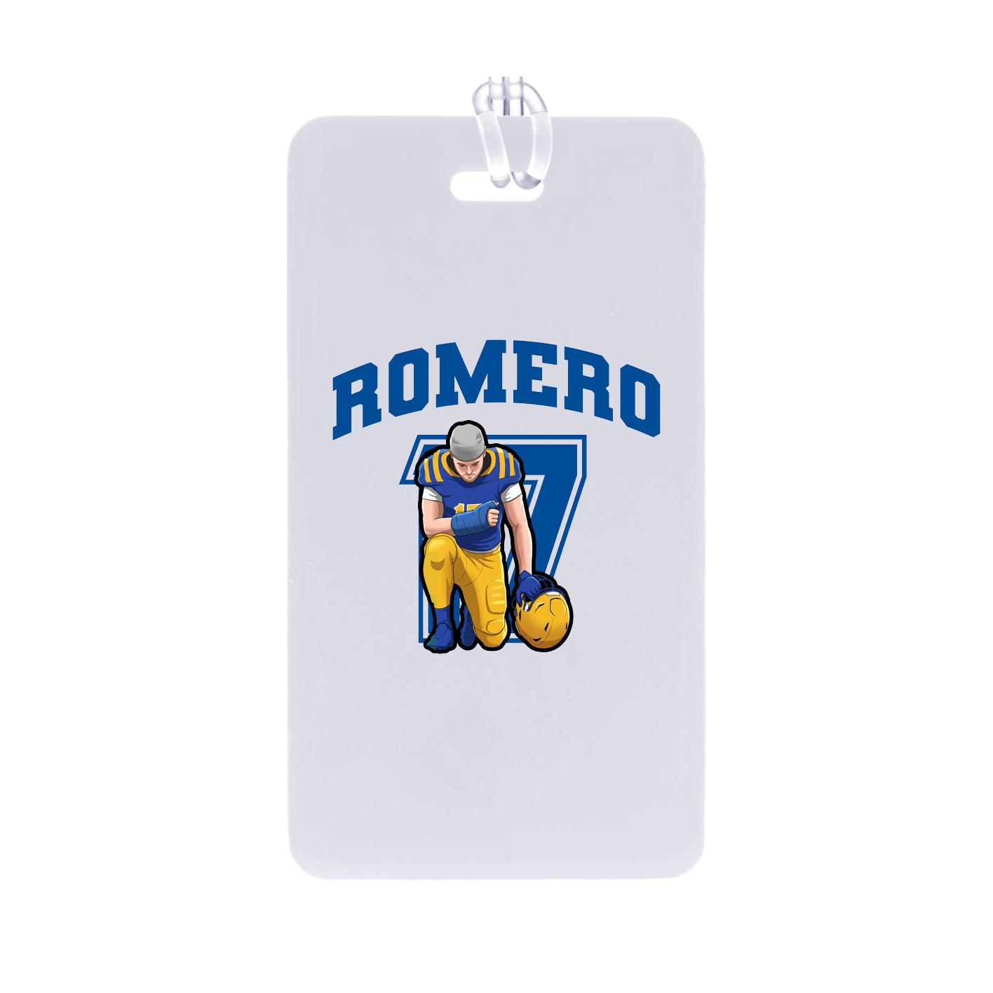 Bag Tag — Number in Classic