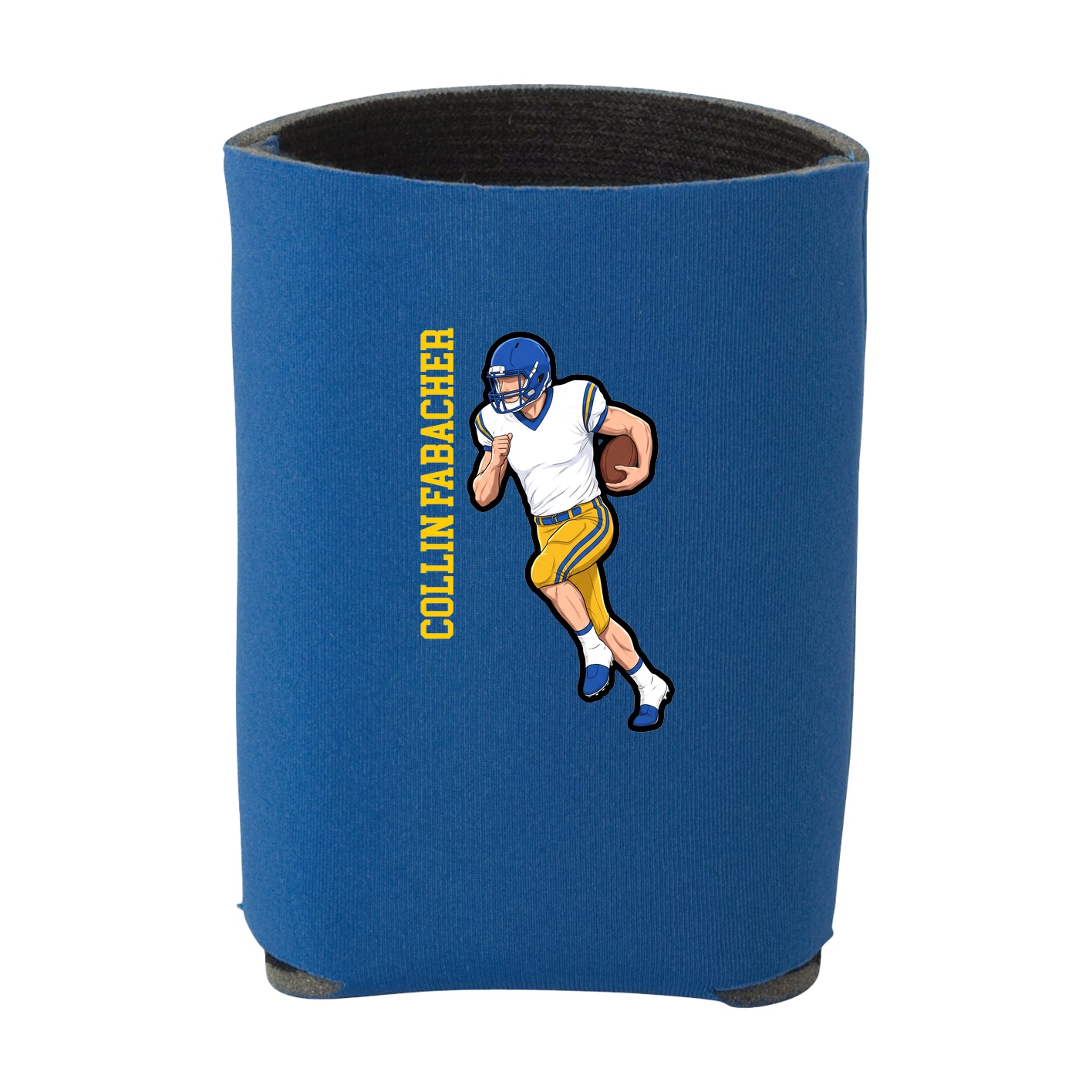 Can Holder — Name Vertical in Royal