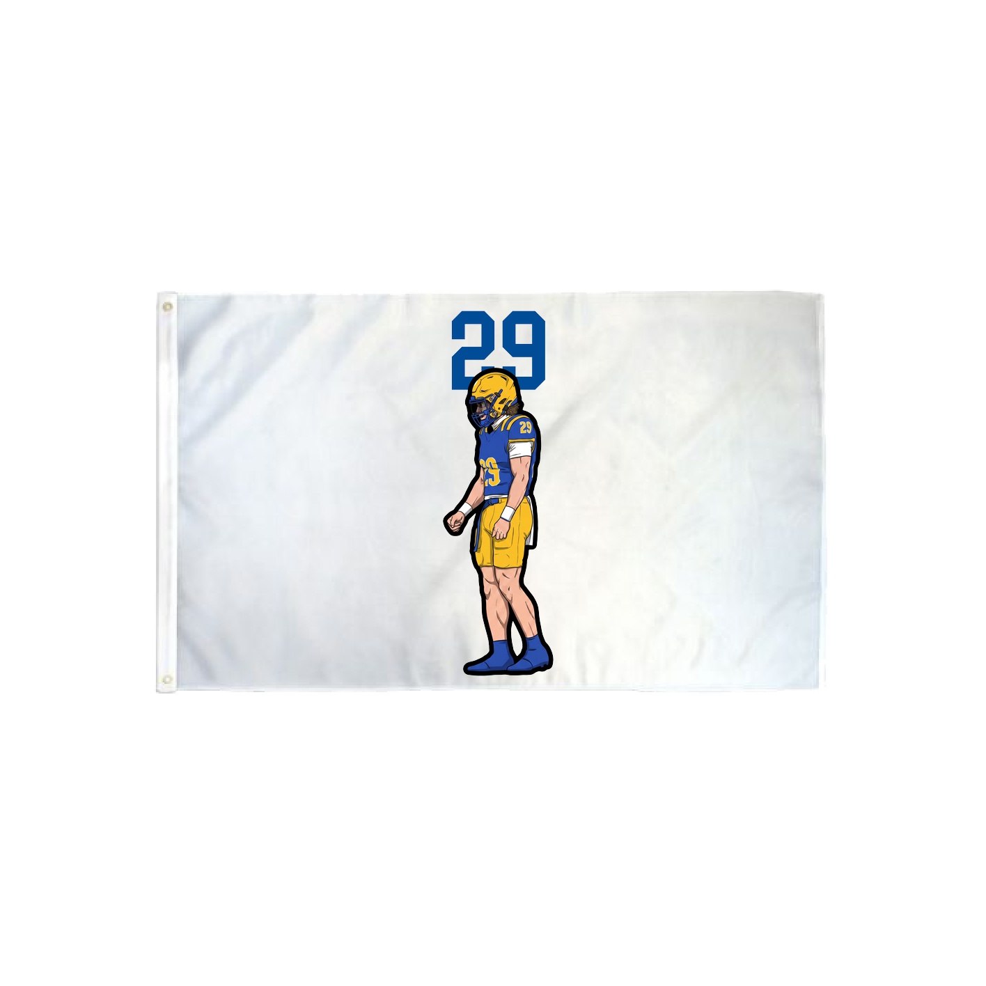3x5 Flag — Number Top in Classic