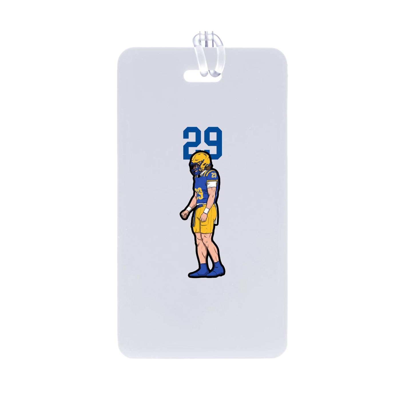 Bag Tag — Number Top in Classic