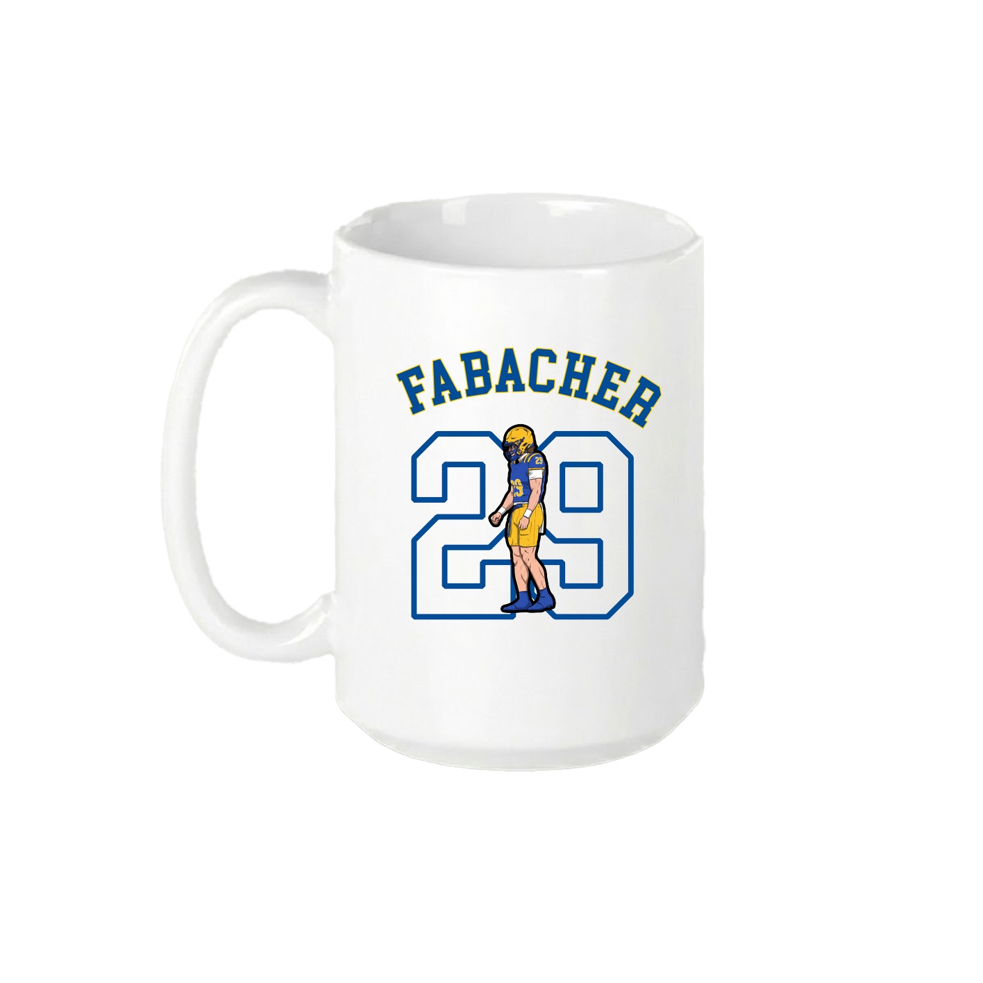 15oz Coffee Mug — Shirsey Arch in White