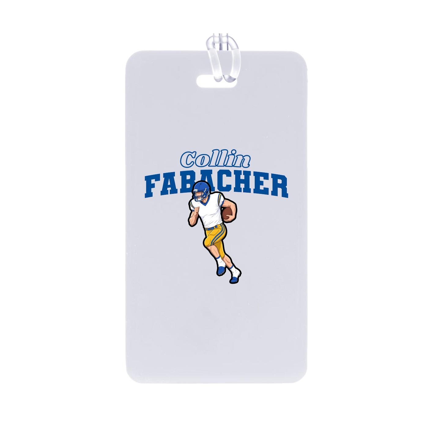 Bag Tag — Name Arch in Classic
