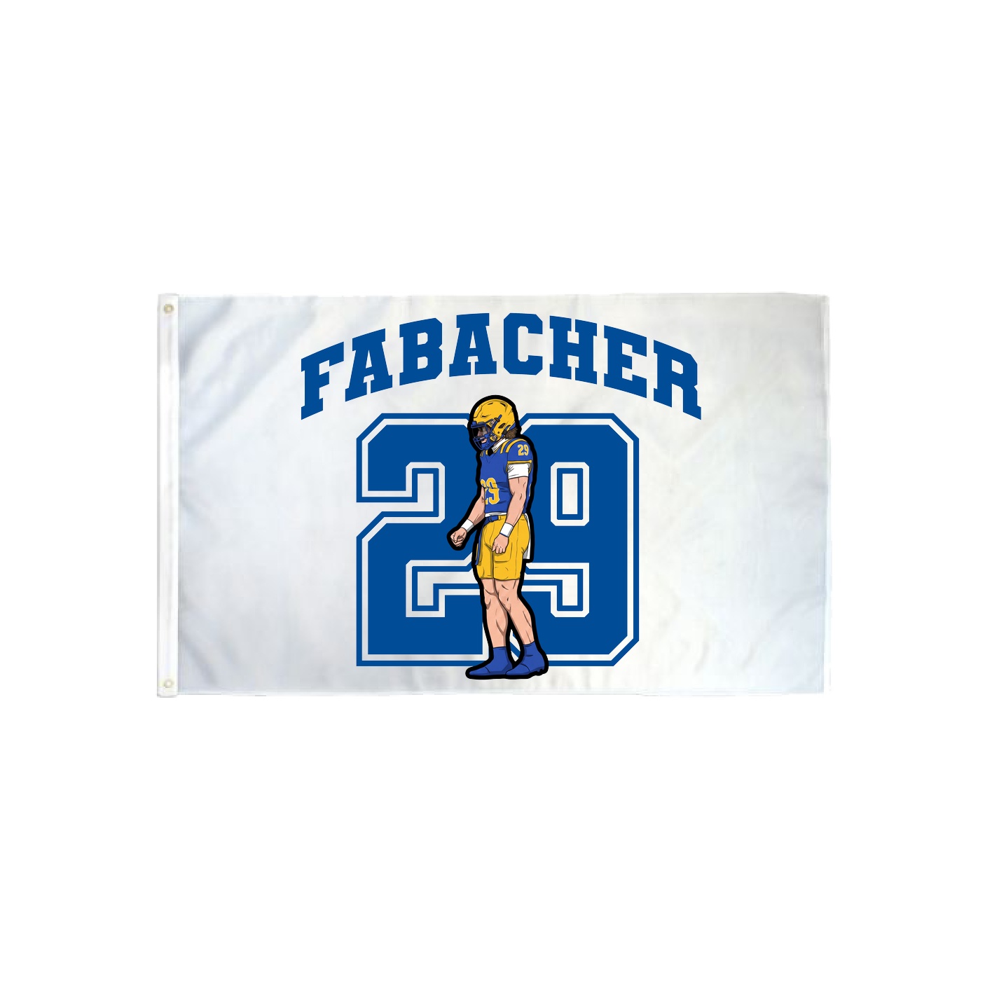 3x5 Flag — Number in Classic
