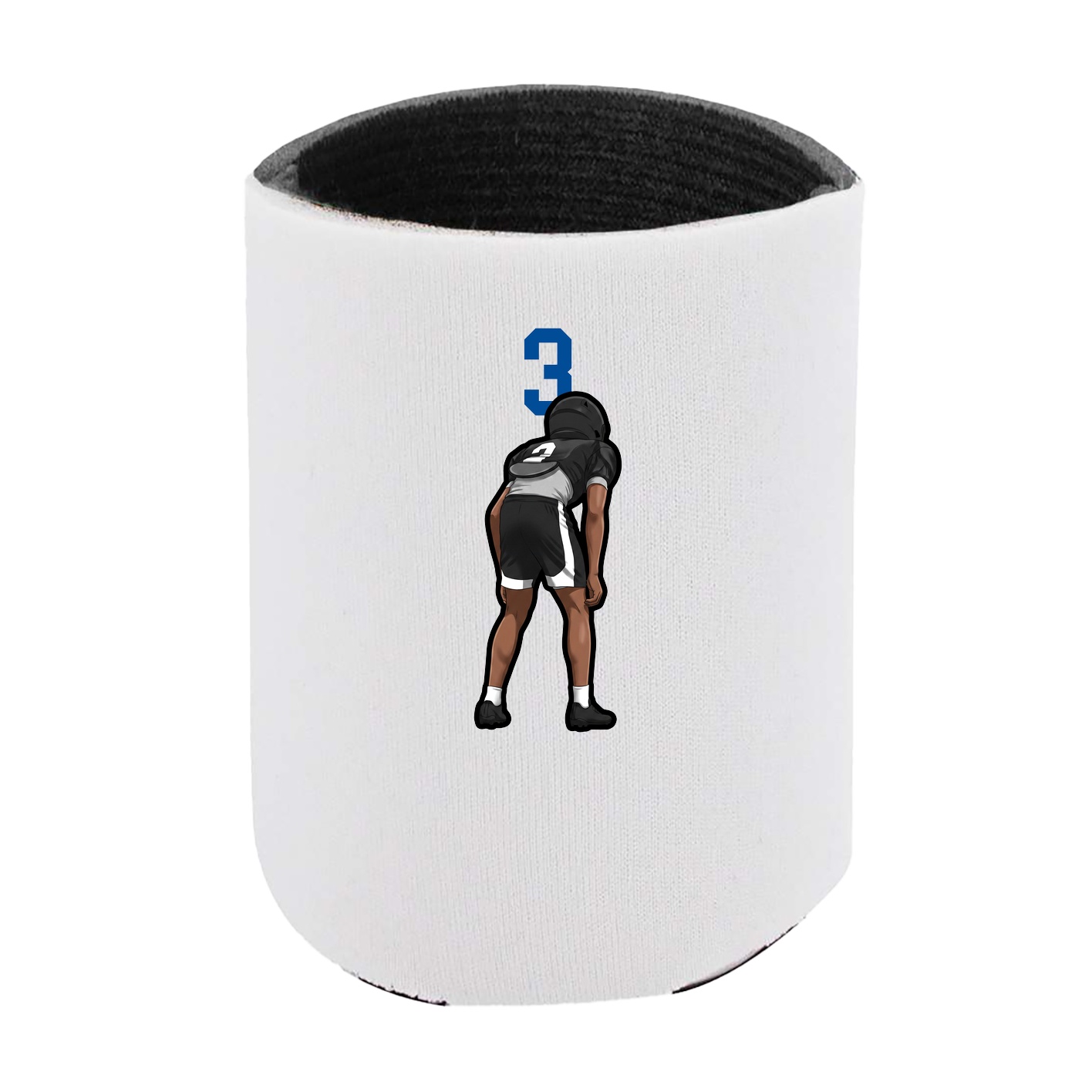 Can Holder — Number Top in White