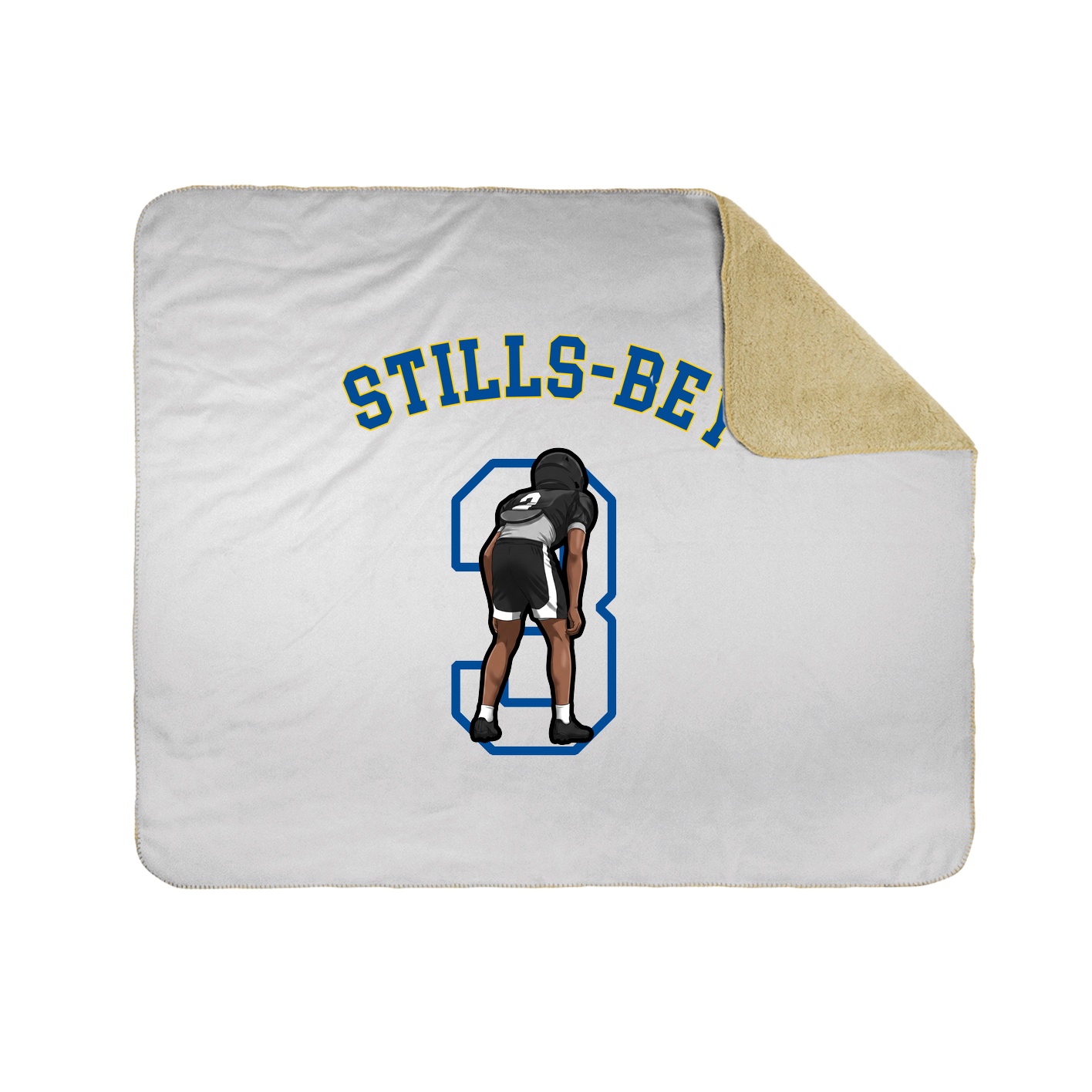Throw Blanket — Shirsey Arch in White
