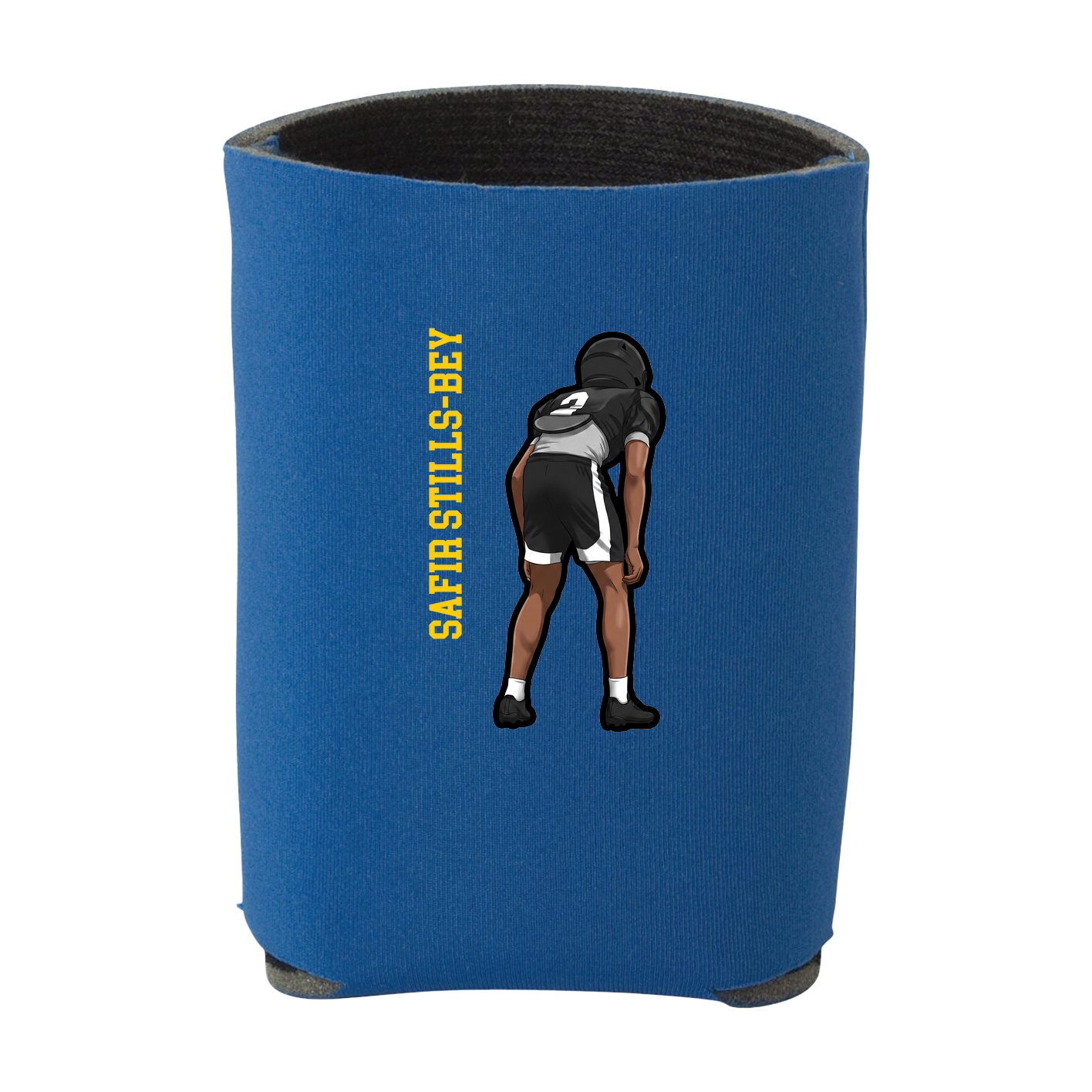 Can Holder — Name Vertical in Royal