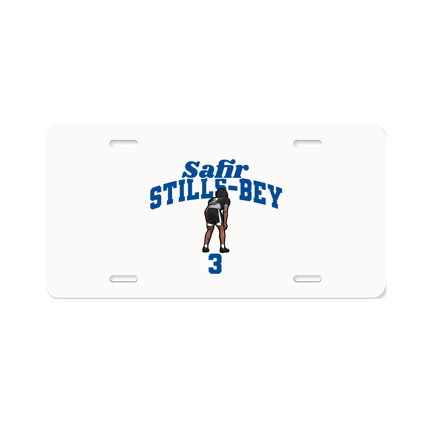 License Plate — Signature Arch in Classic