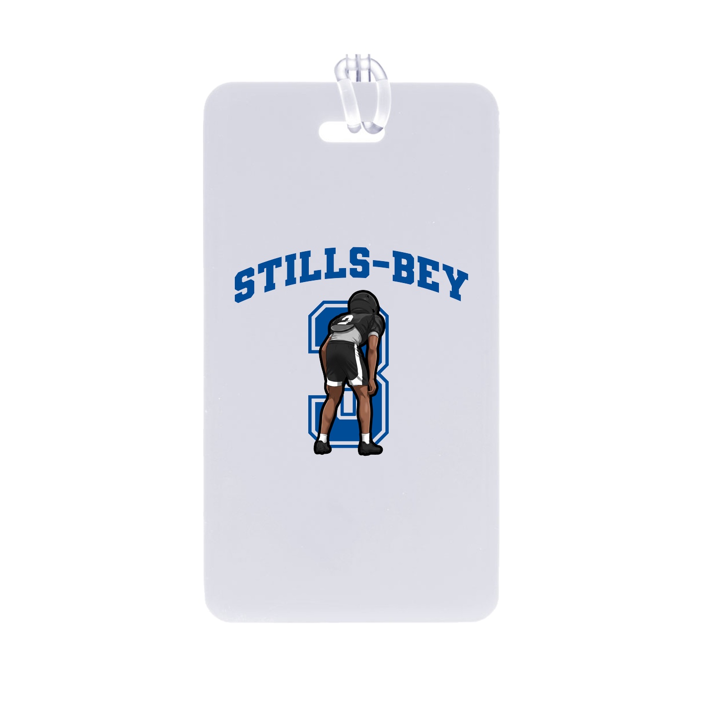 Bag Tag — Number in Classic