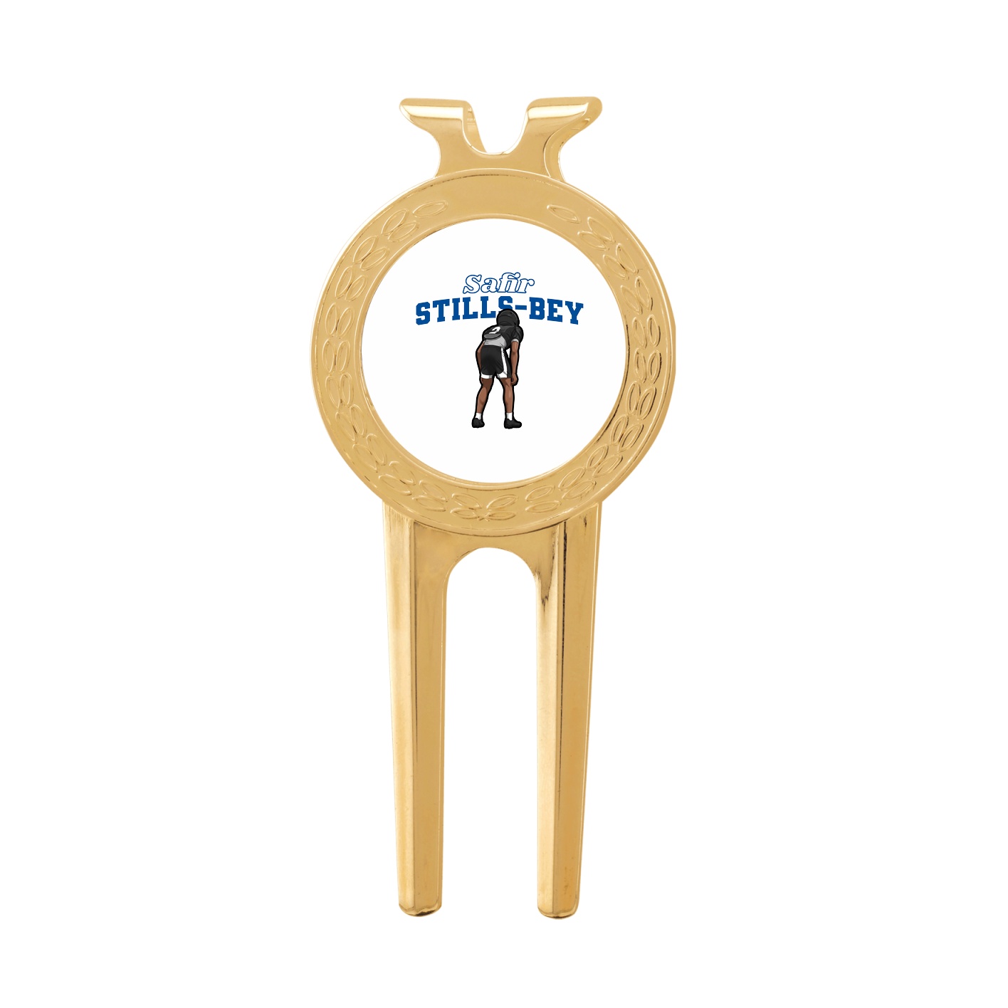 Divot Tool with Ball Marker — Name Arch in Classic