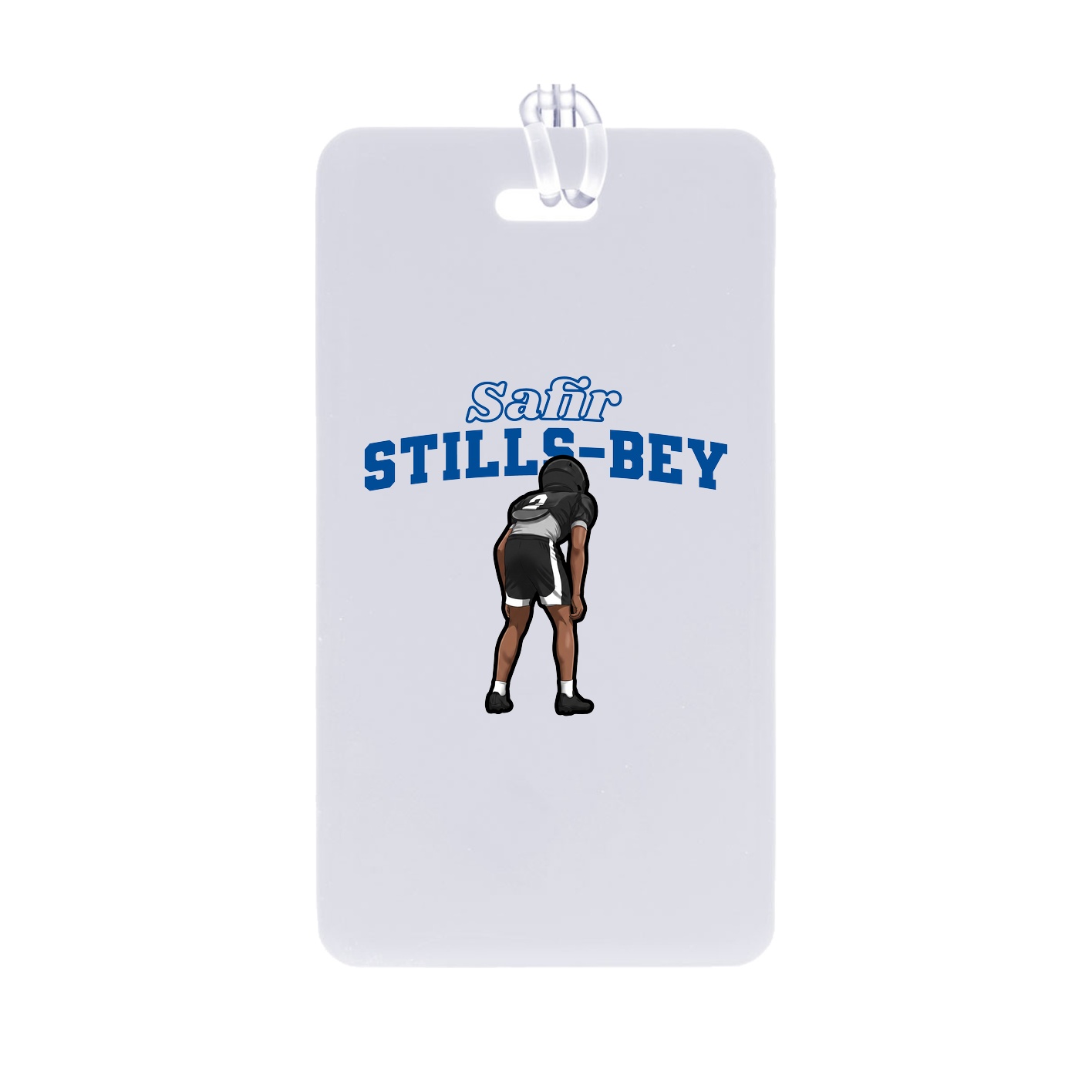 Bag Tag — Name Arch in Classic