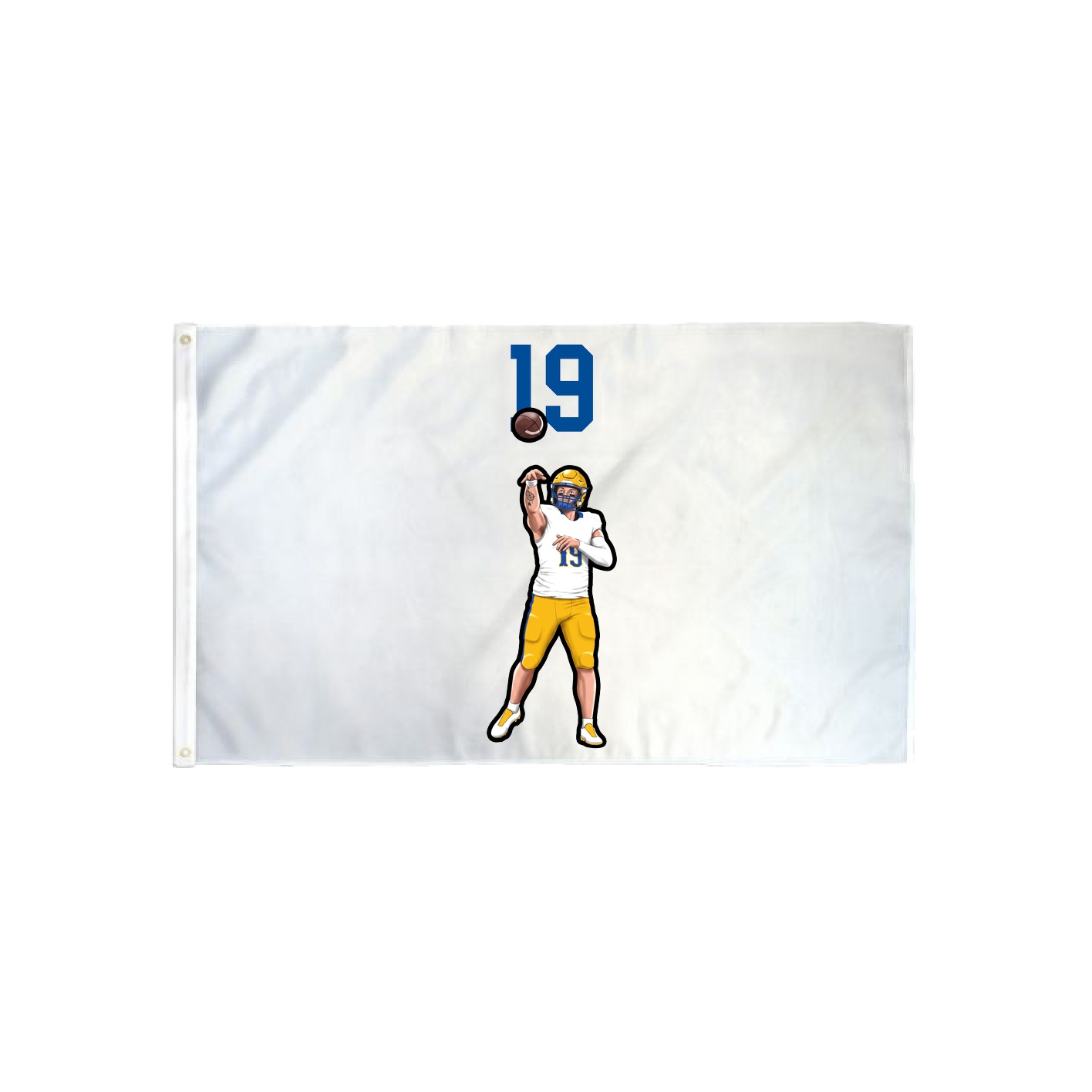 3x5 Flag — Number Top in Classic