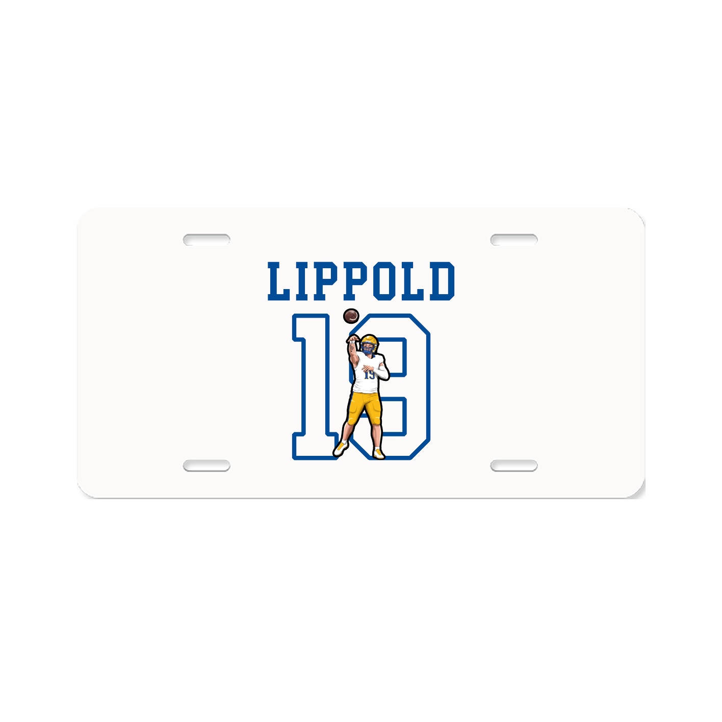 License Plate — Shirsey in Classic