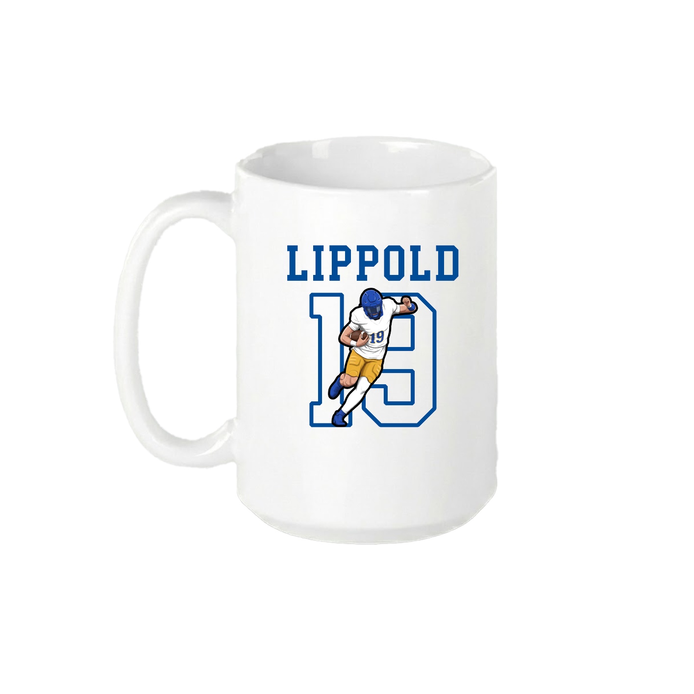 15oz Coffee Mug — Shirsey in White