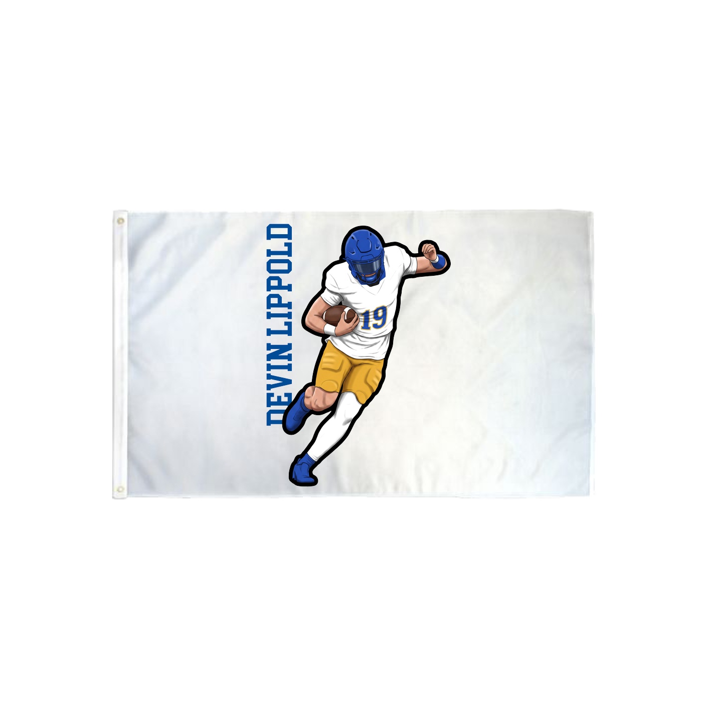 3x5 Flag — Name Vertical in Classic