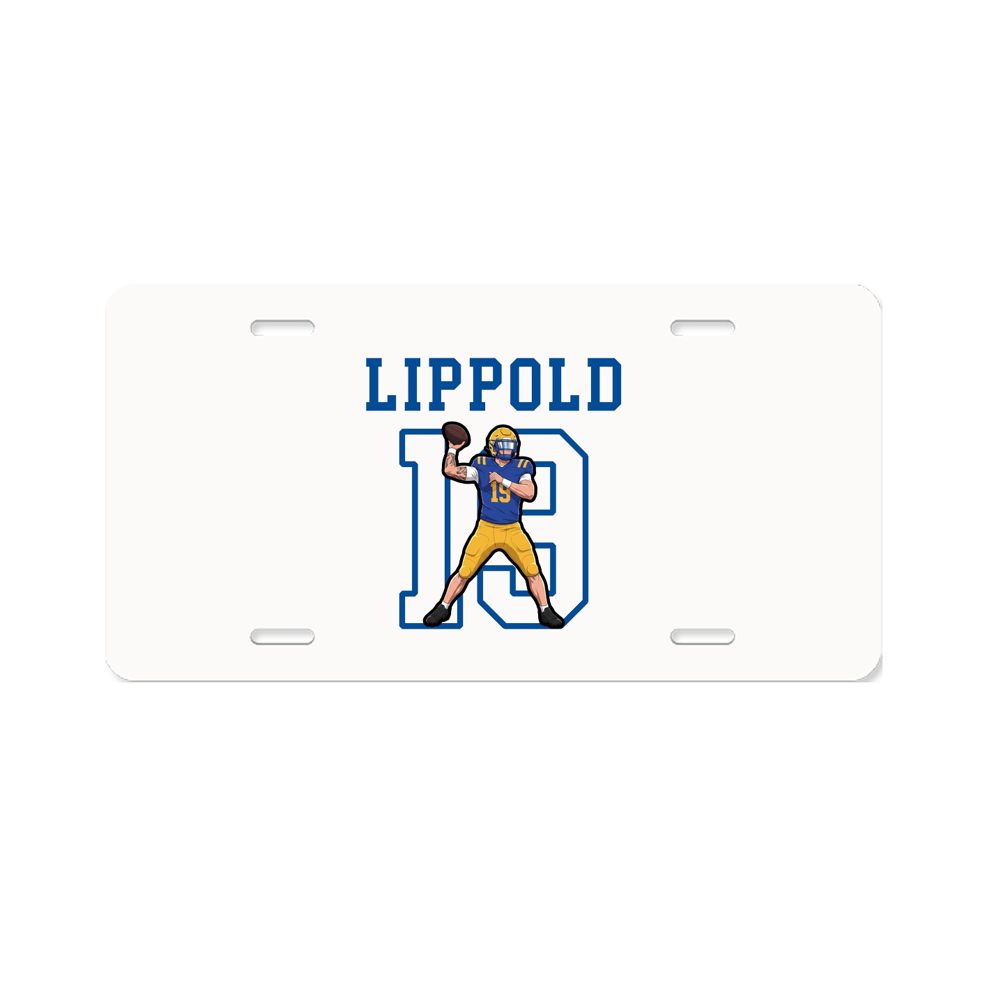 License Plate — Shirsey in Classic