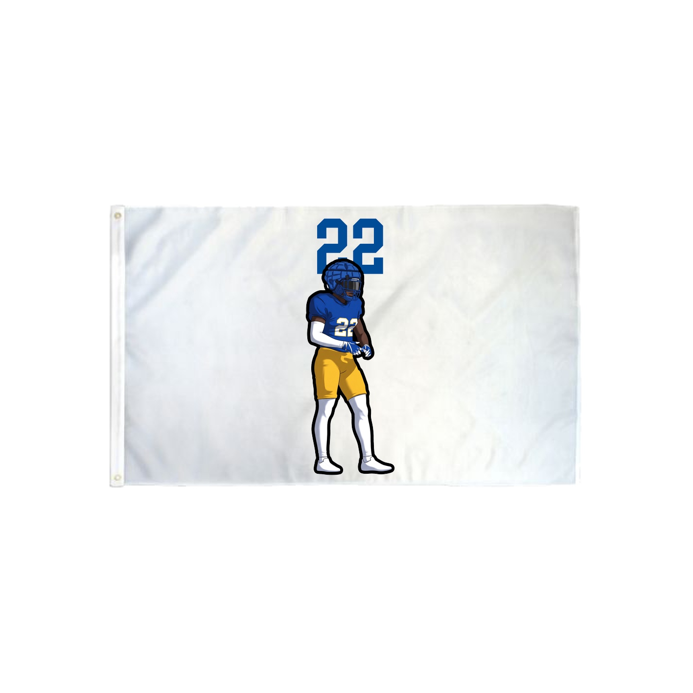 3x5 Flag — Number Top in Classic