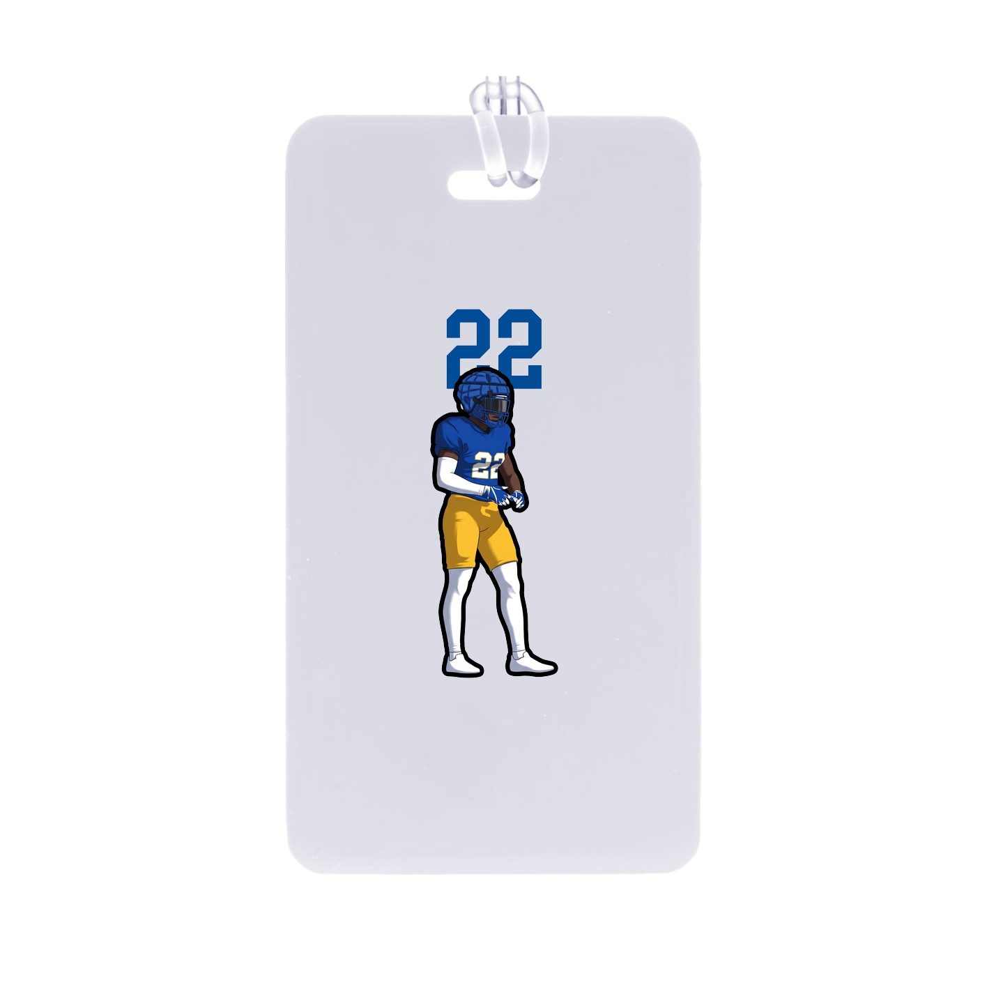 Bag Tag — Number Top in Classic